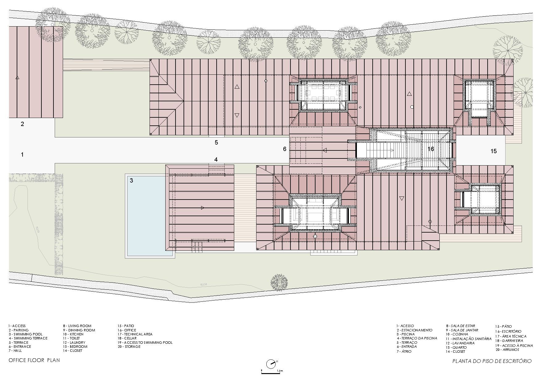 Office floor plan