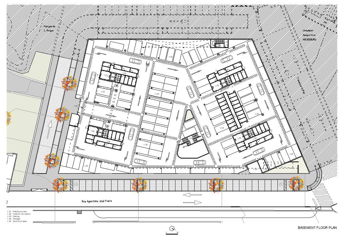 Basement floor plan