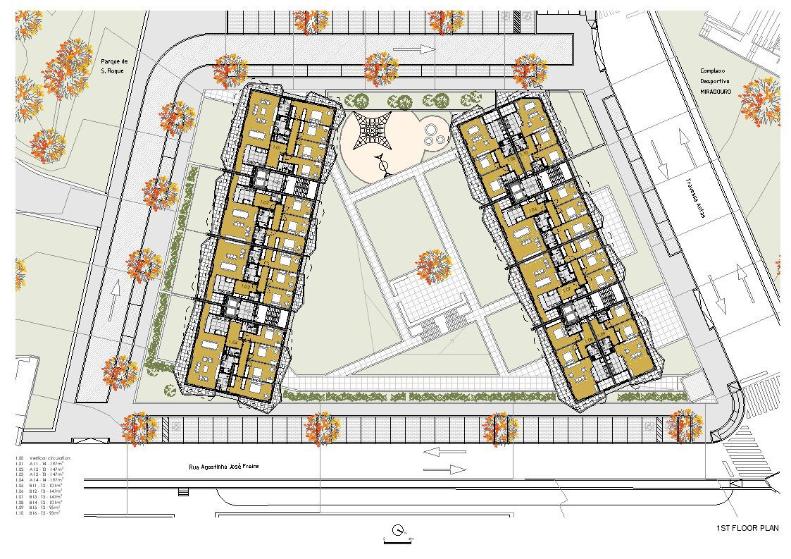1 st floor plan