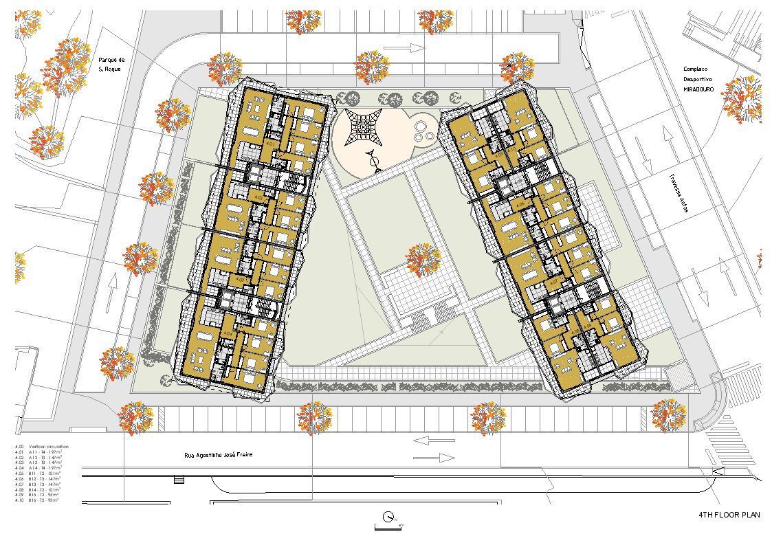4 th floor plan