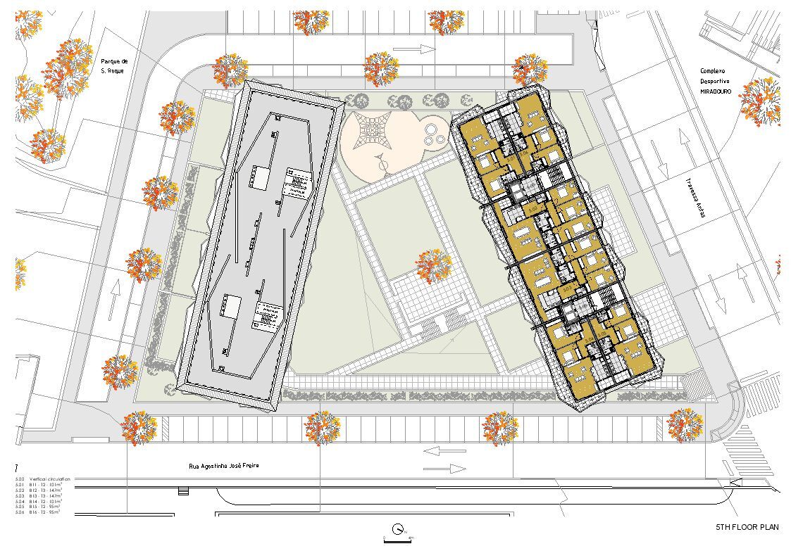 5 th floor plan