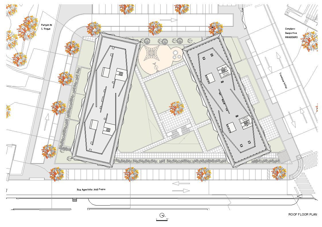 Roof top plan