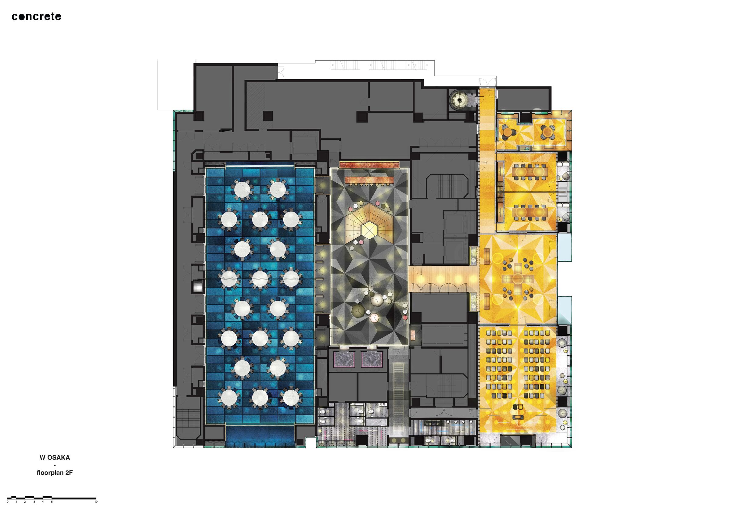 2F Ballroom, Prefunction, Studios