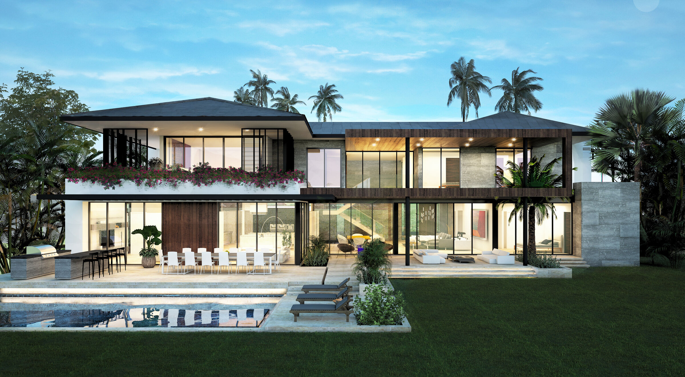 Back View Rendering