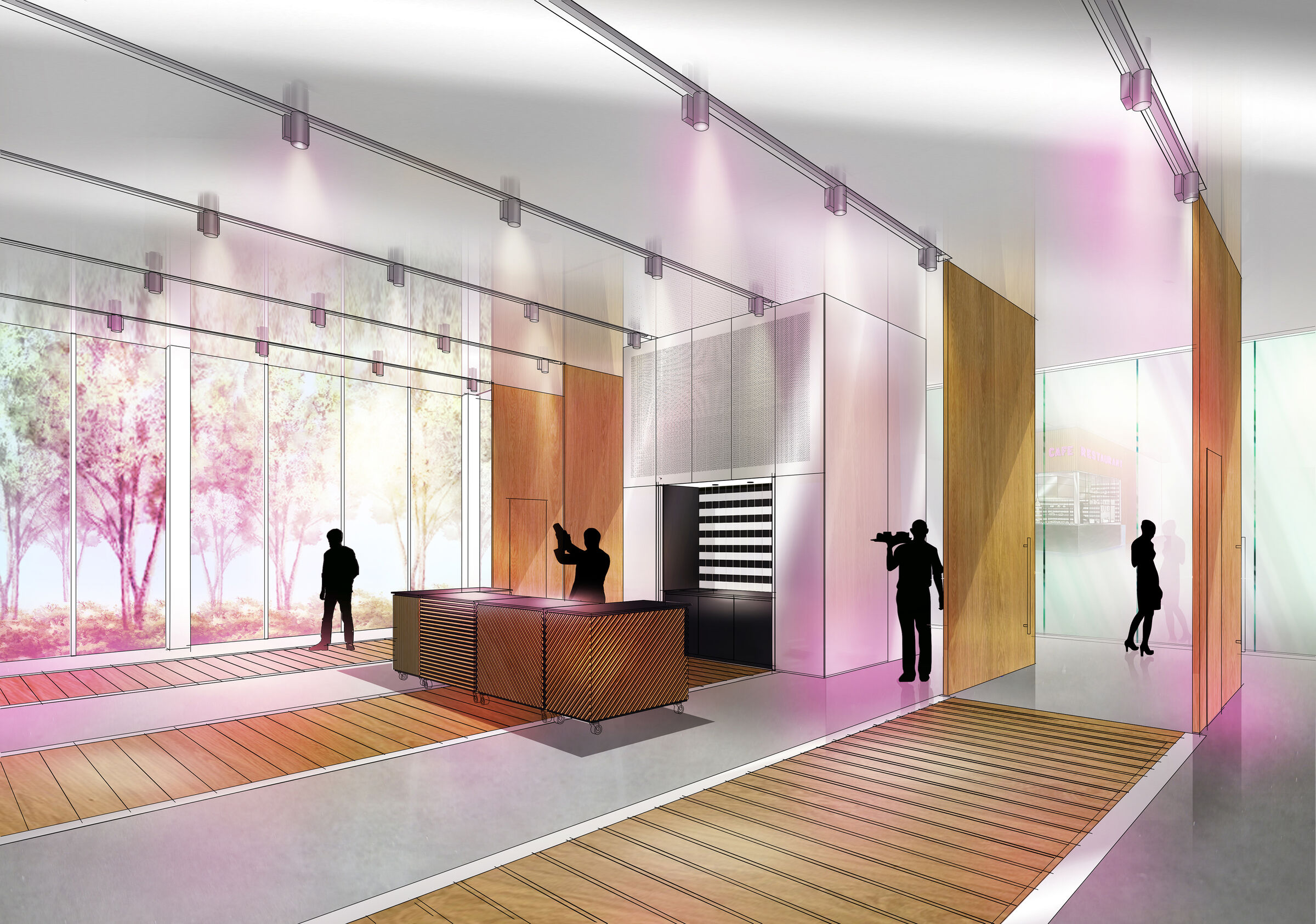Impression of the event space