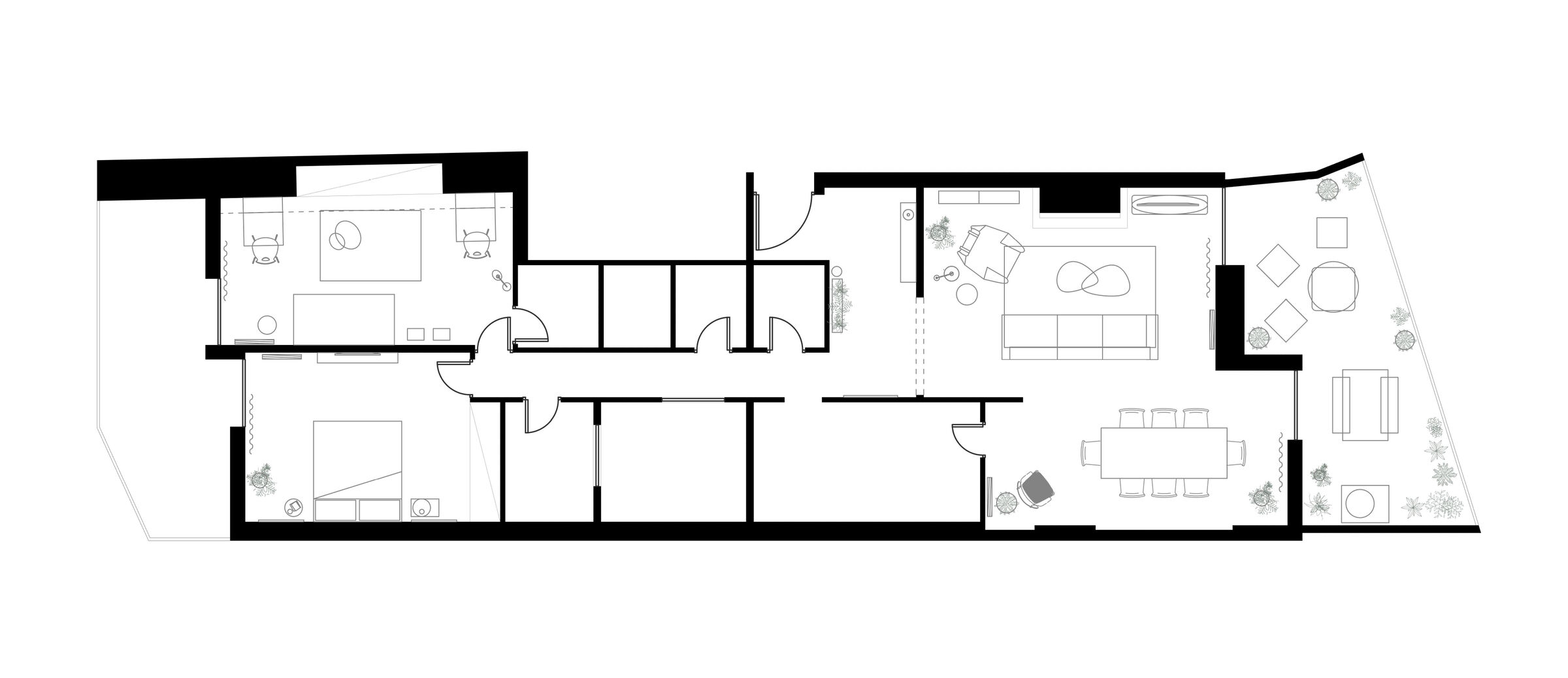 Plan of Kifissia Flat