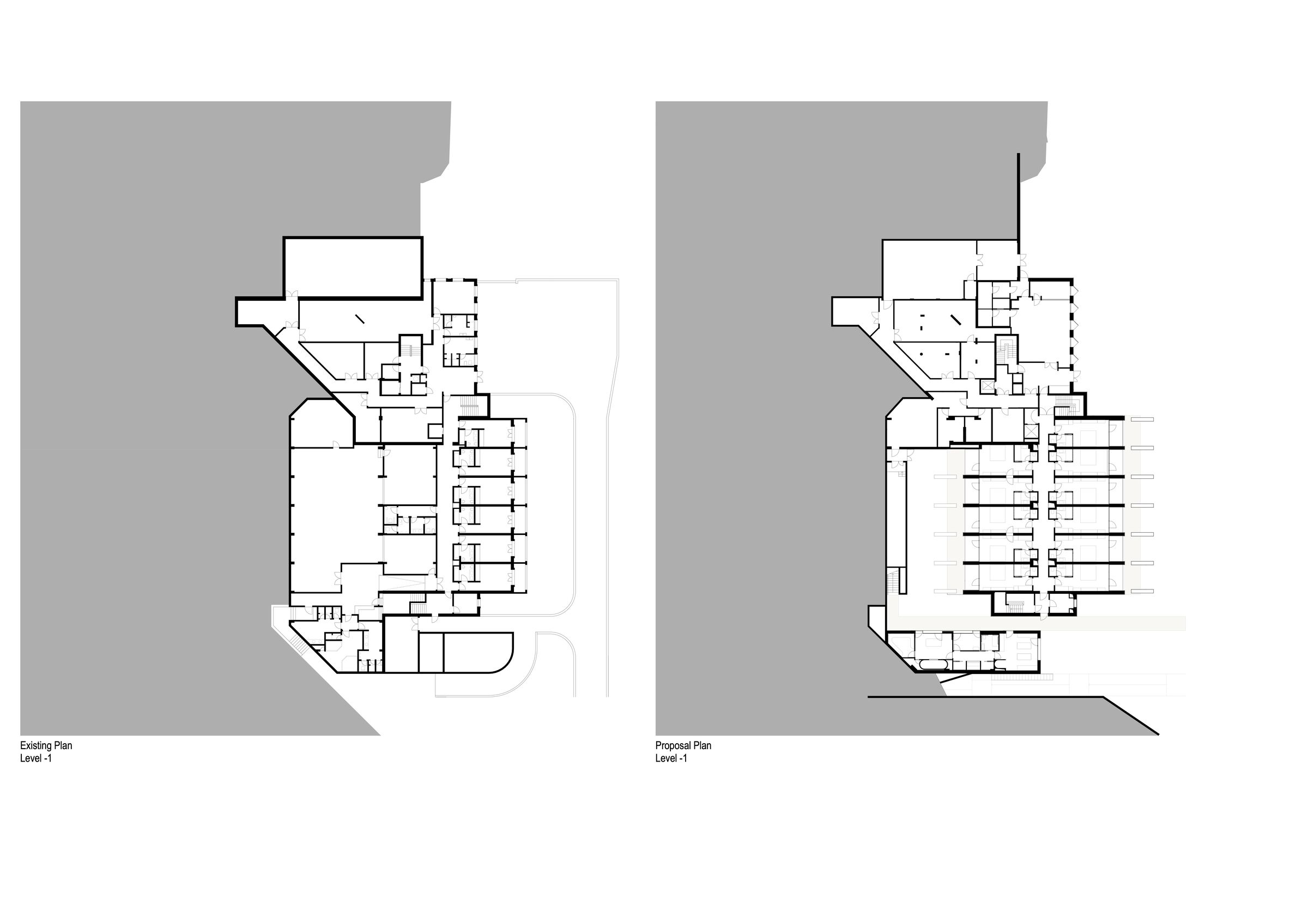 Floor Plans - Level -1