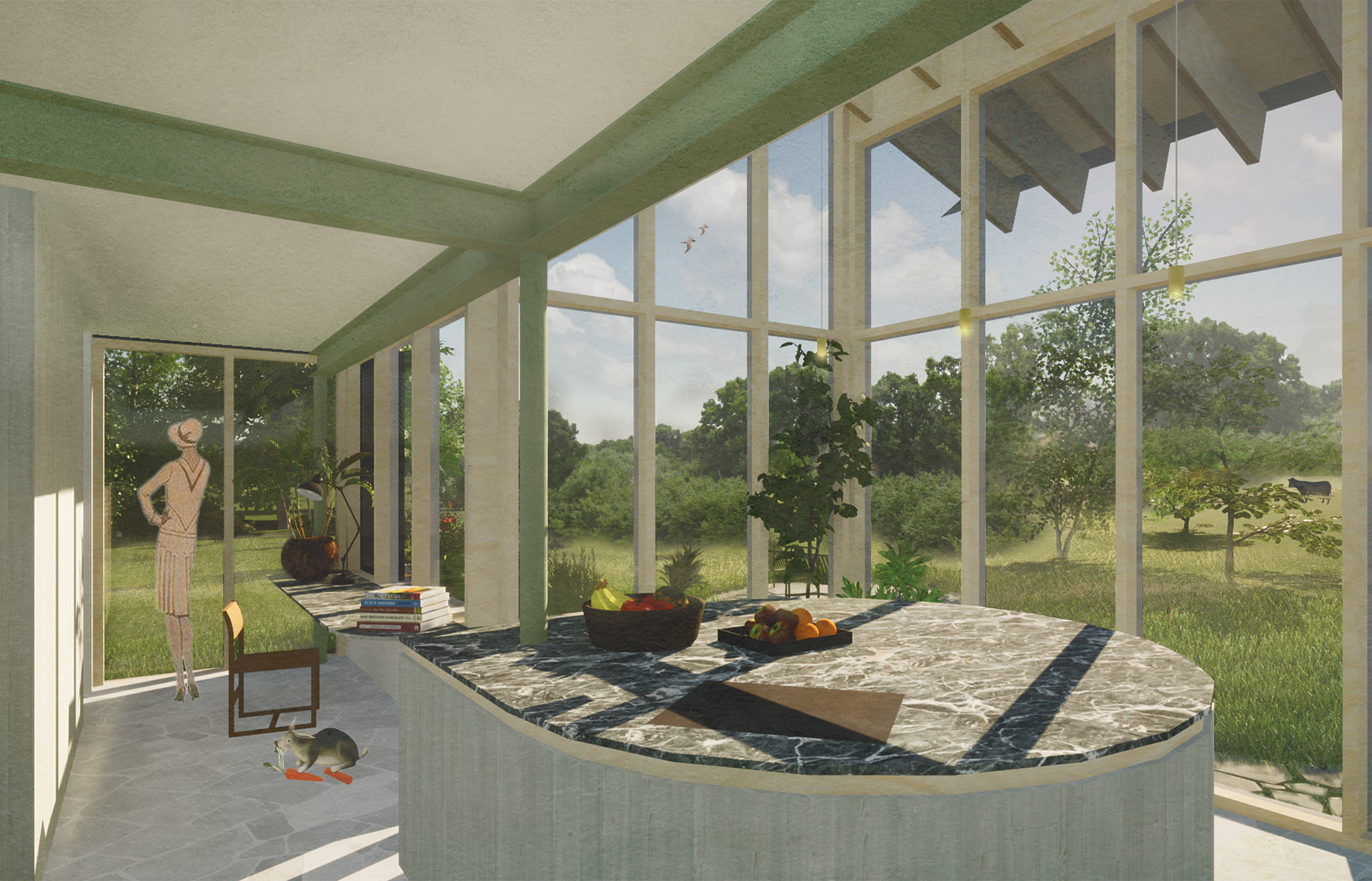 3D Visualisation - Kitchen