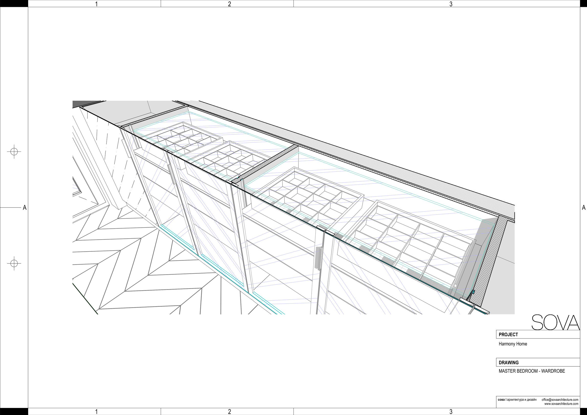 MASTER BEDROOM - WARDROBE