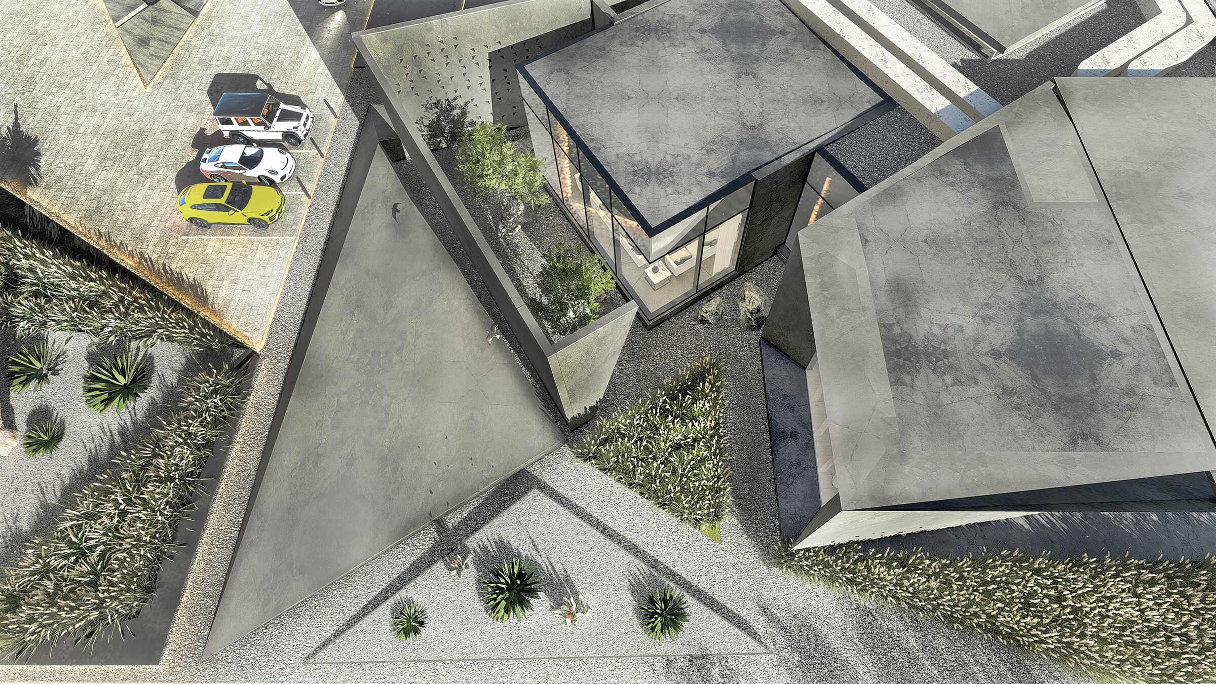 Top view towards Mini dining
