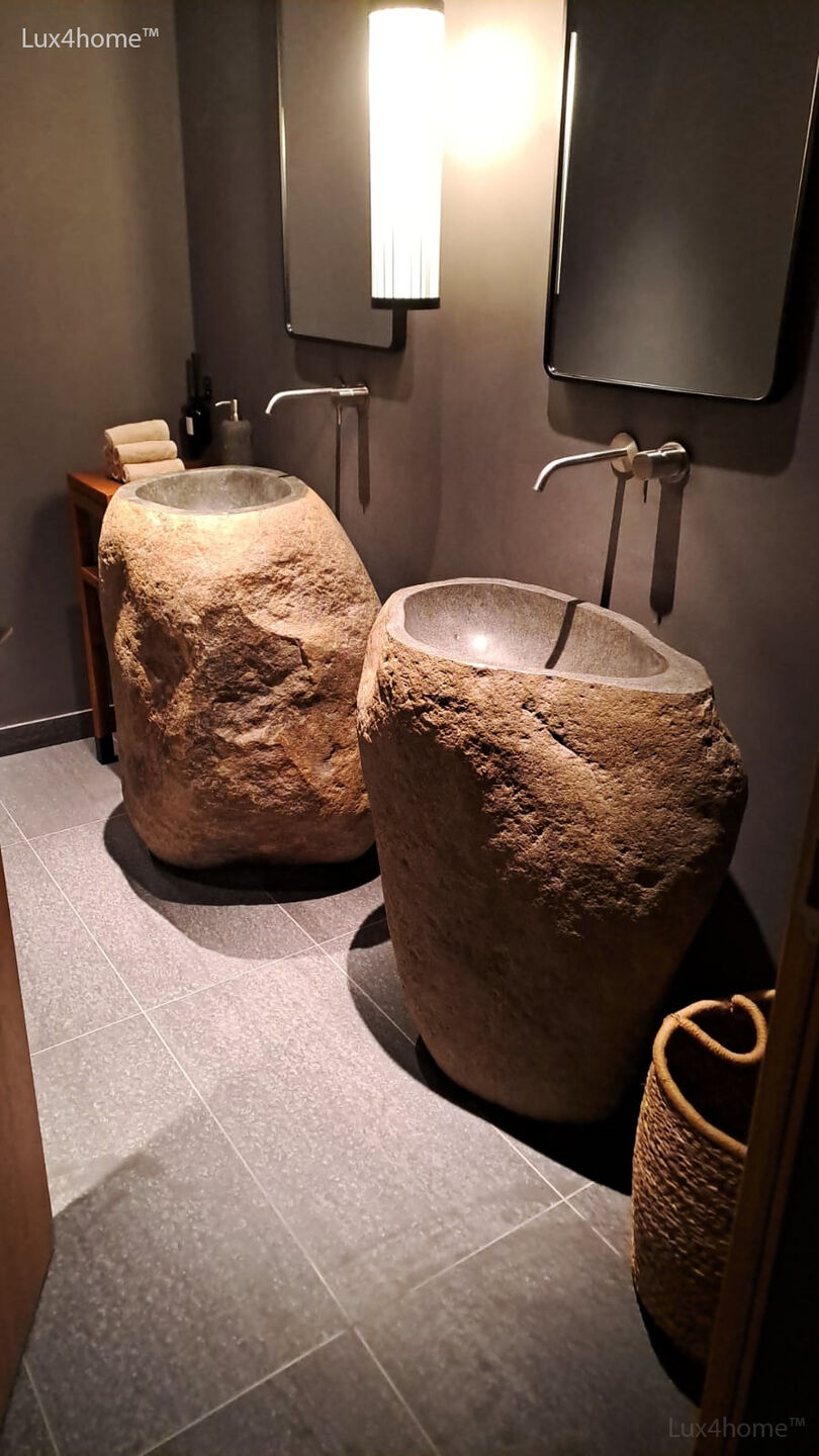 Pedestal Stone Sinks - Natural Stone Sinks