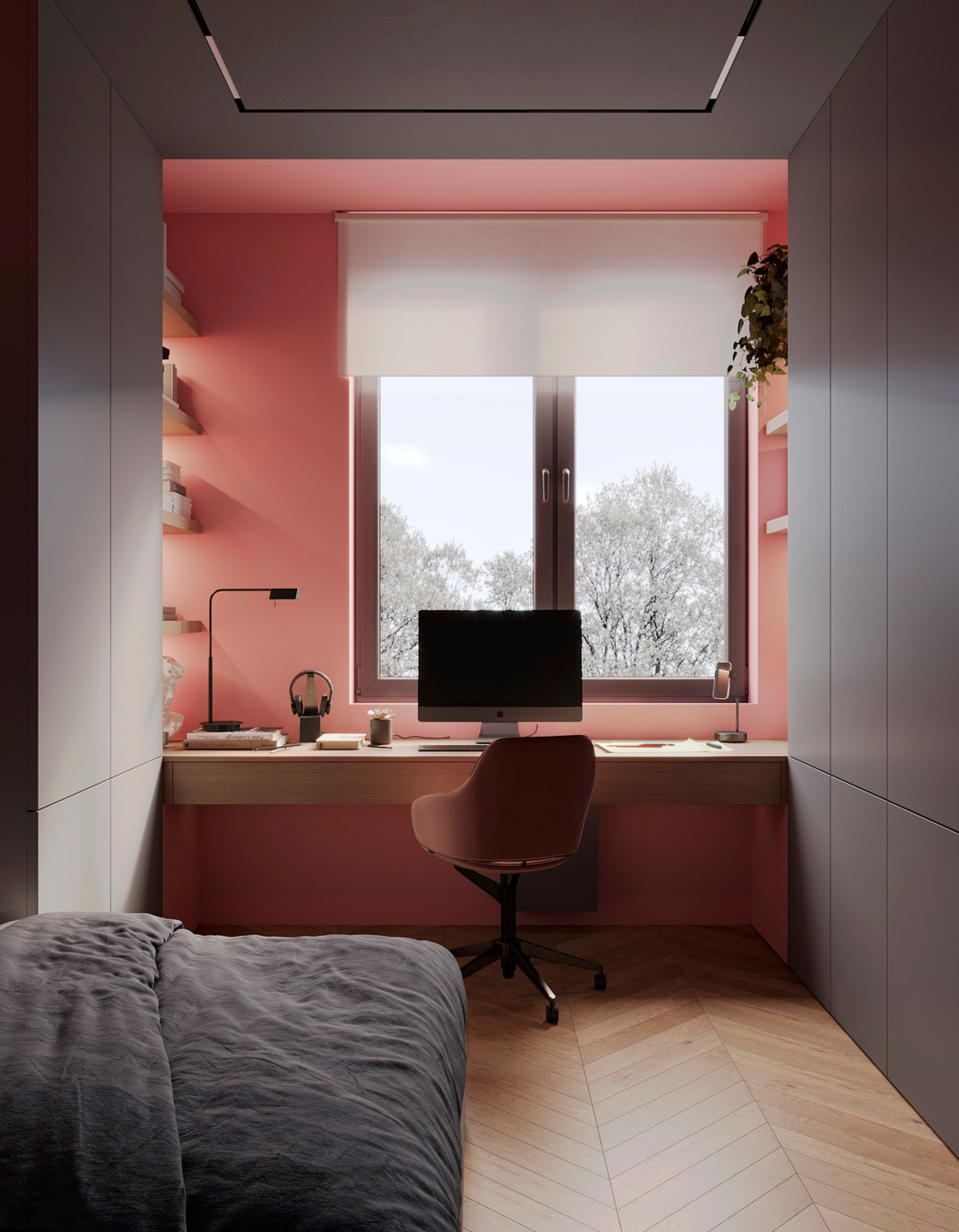 Bedroom of a teenage girl