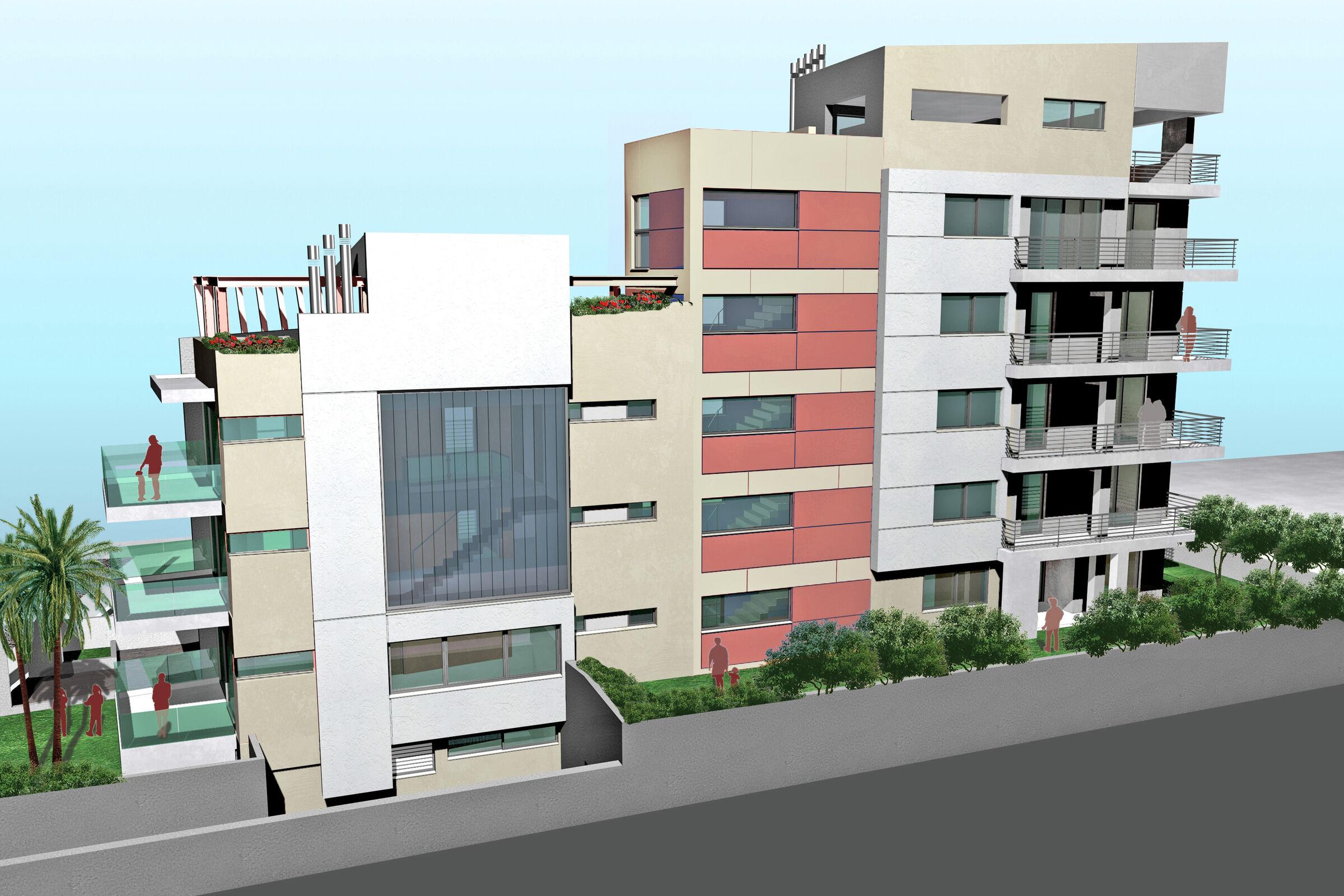 3d side rendering