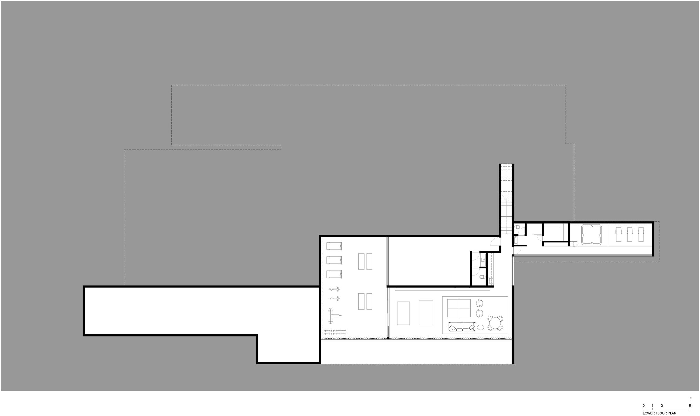 lower floor plan