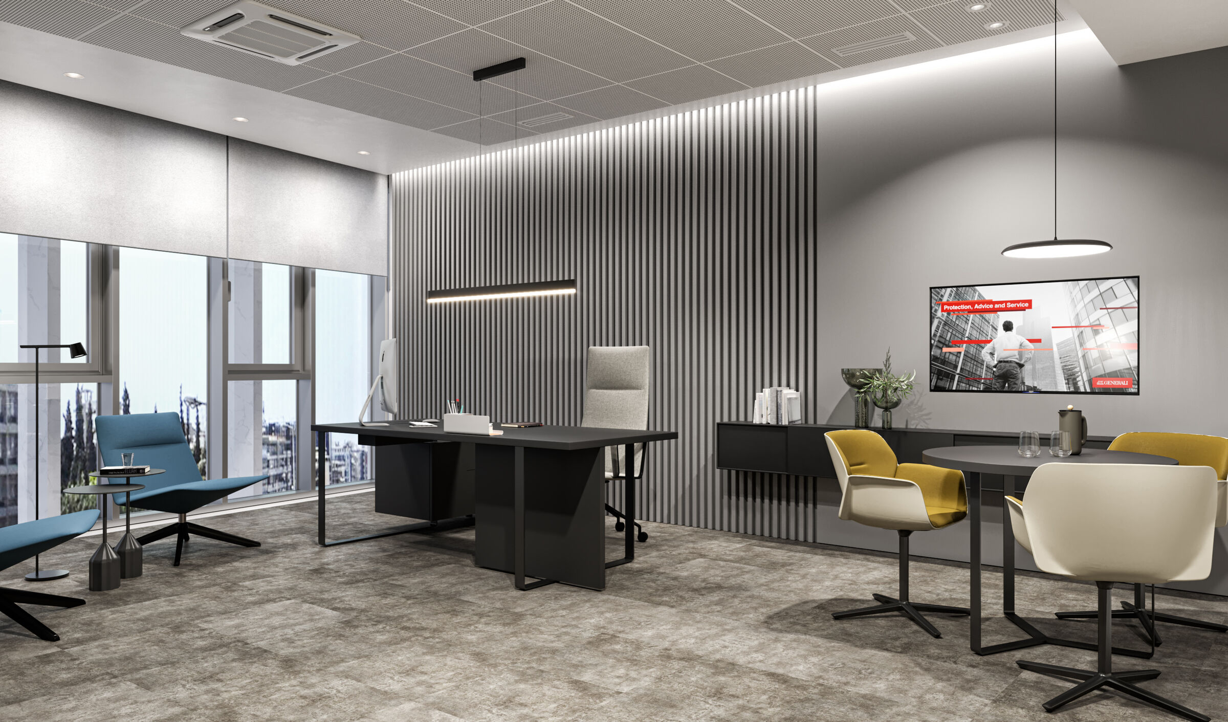 Executive Closed Office