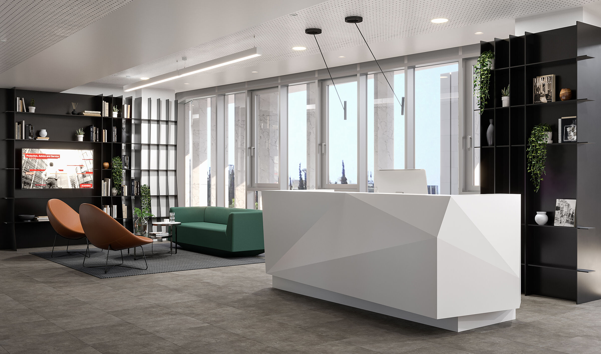 Executive Level Reception & Lounge