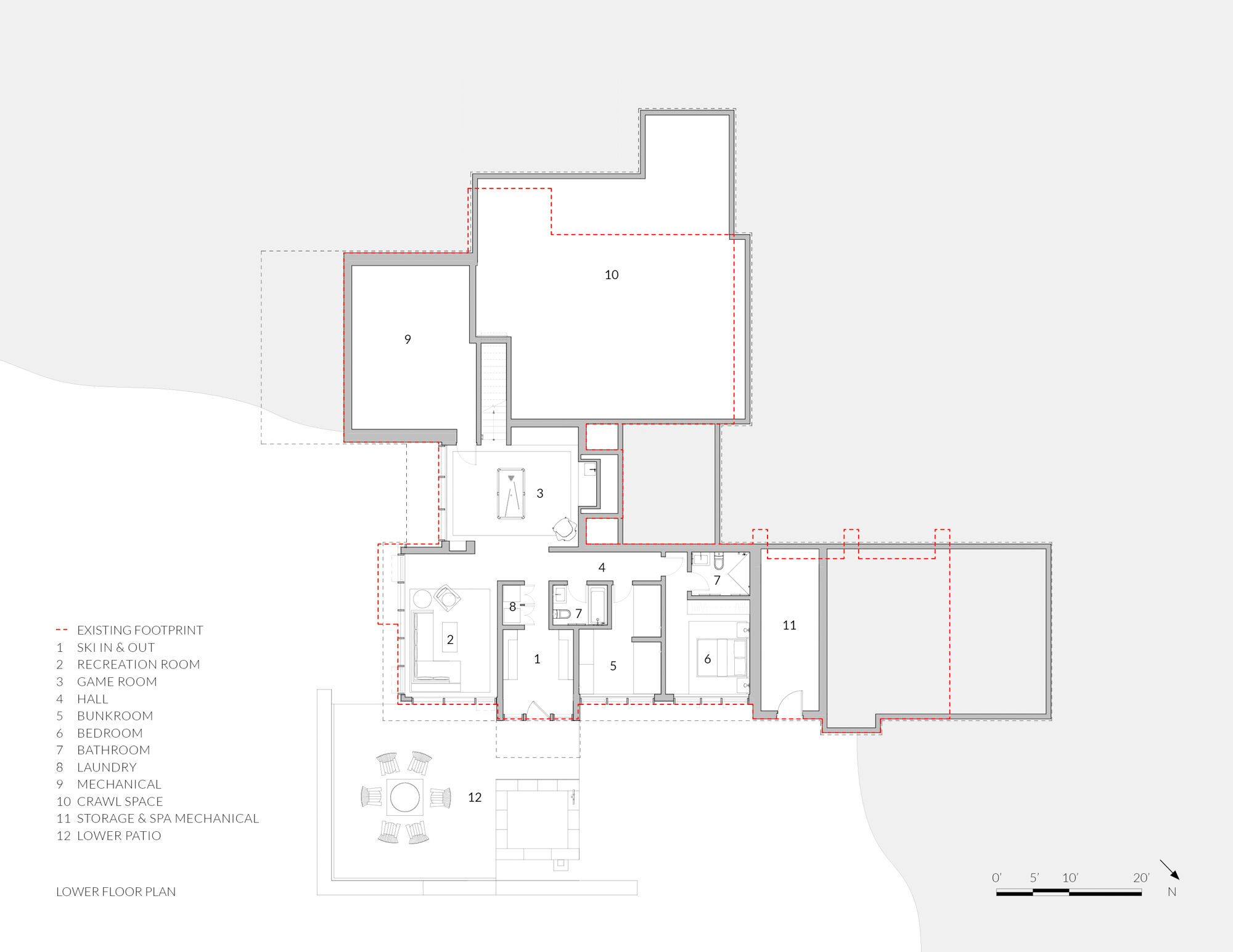 Lower Floor Plan