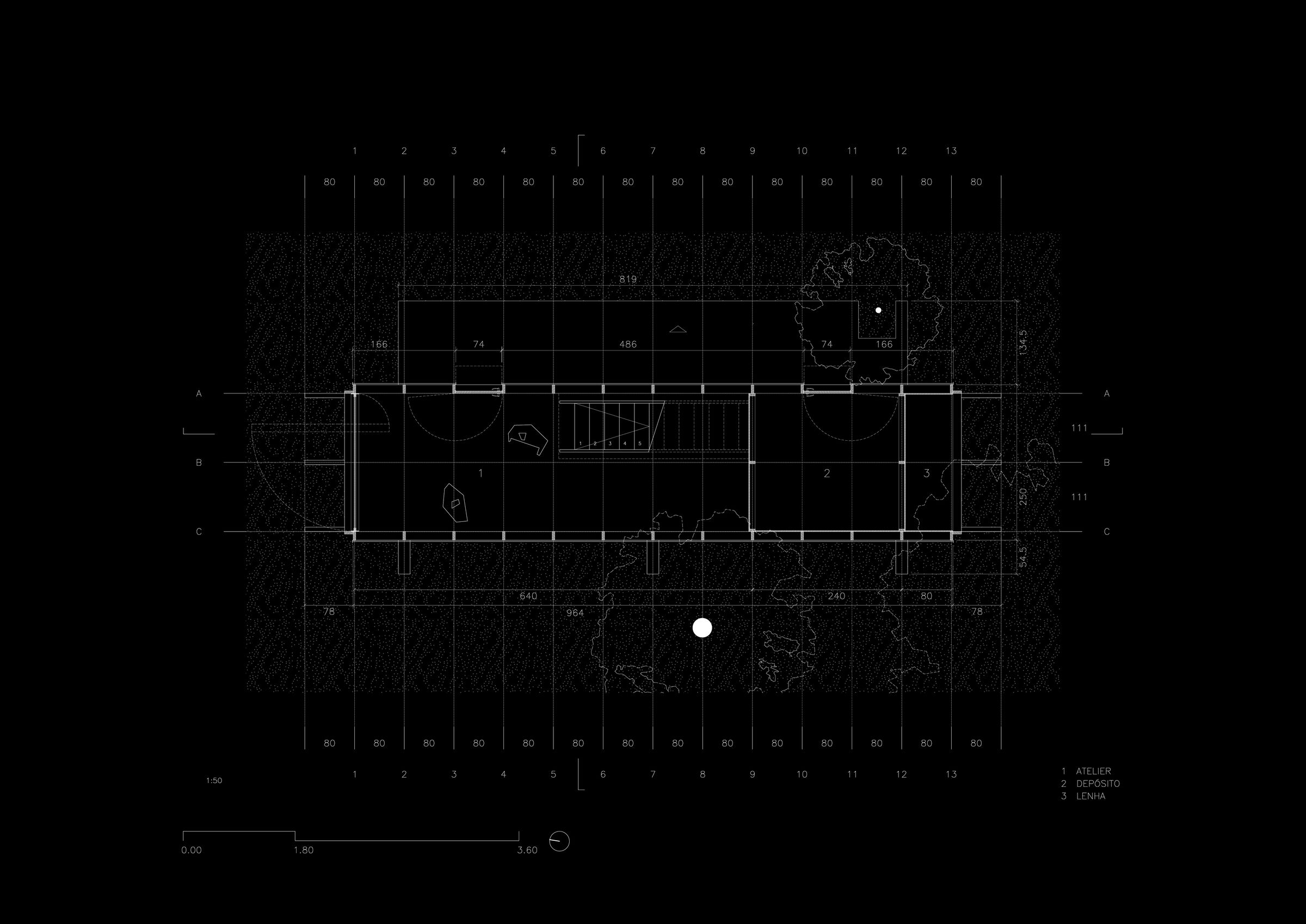 main floor - galpão