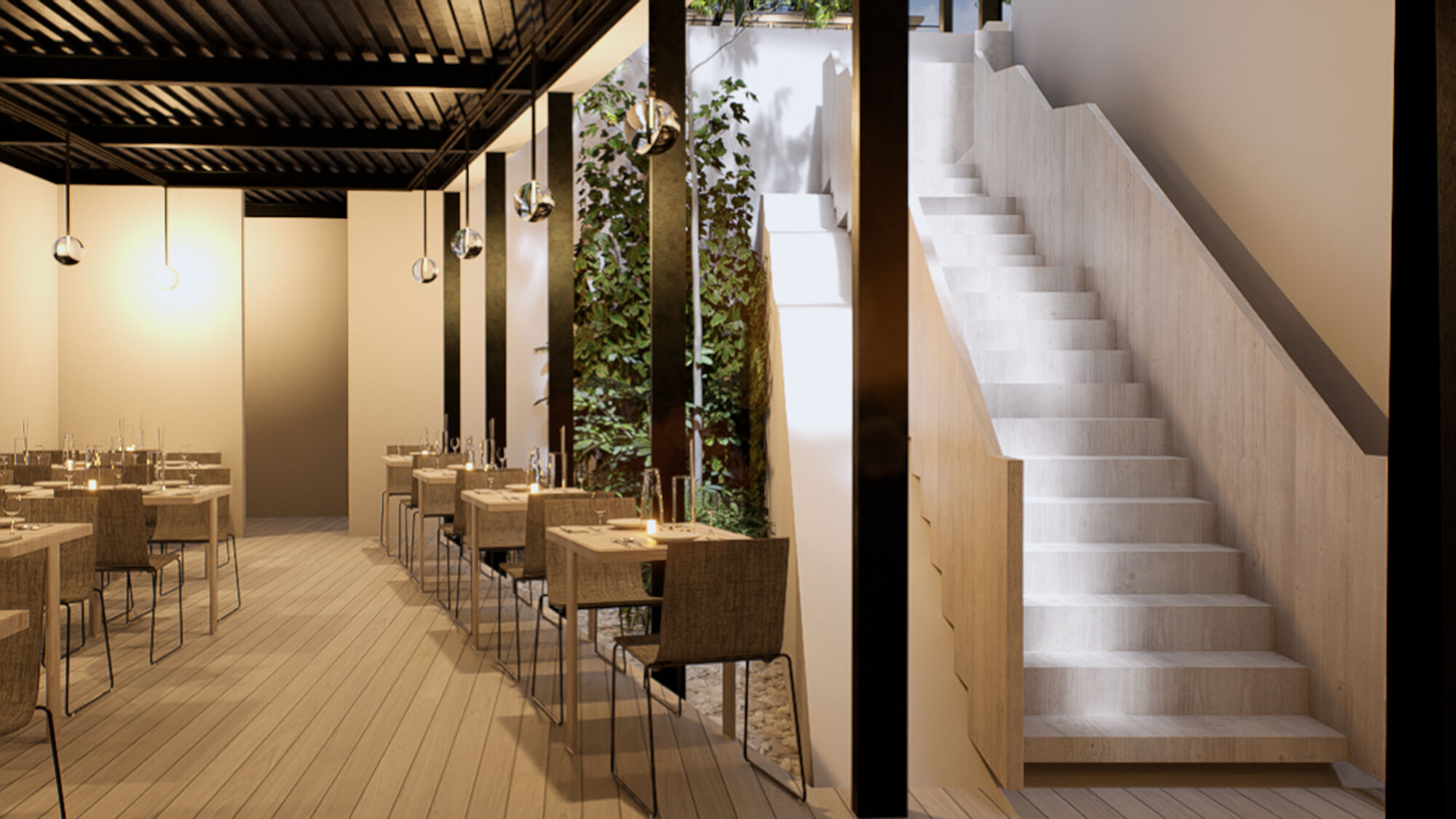 Staircase view