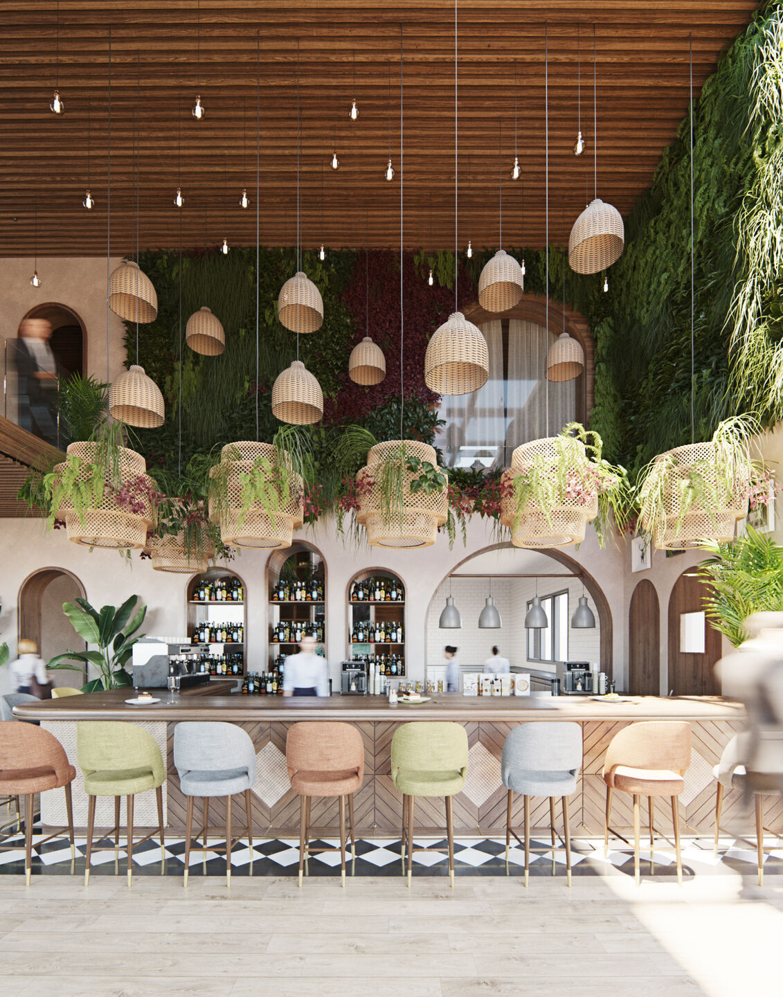 Interior Perspective - BAR