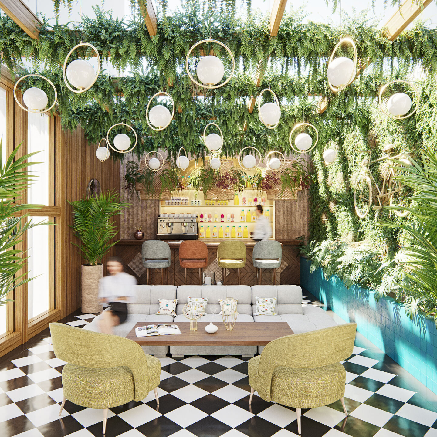 Interior Perspective - Veranda