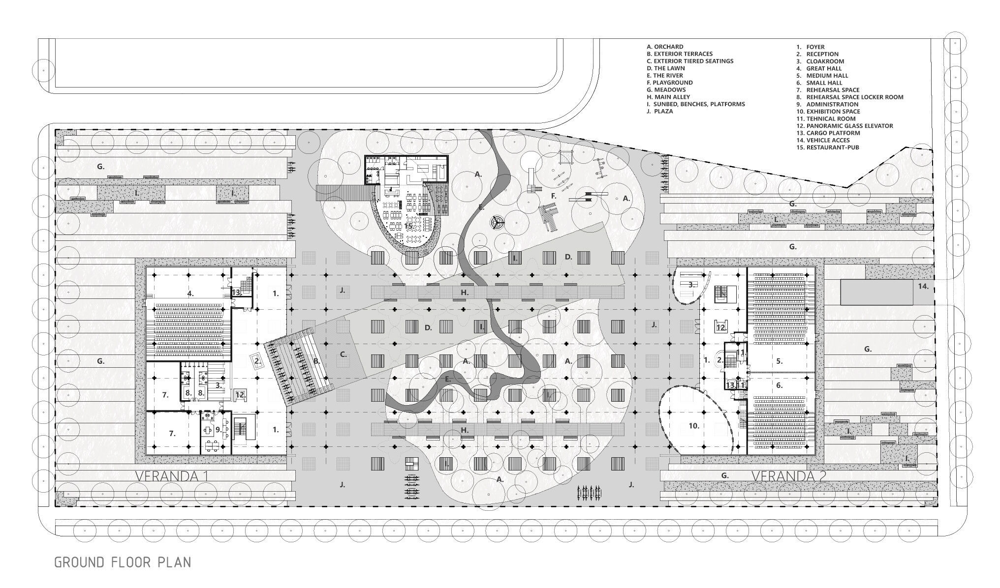 Groundfloor plan