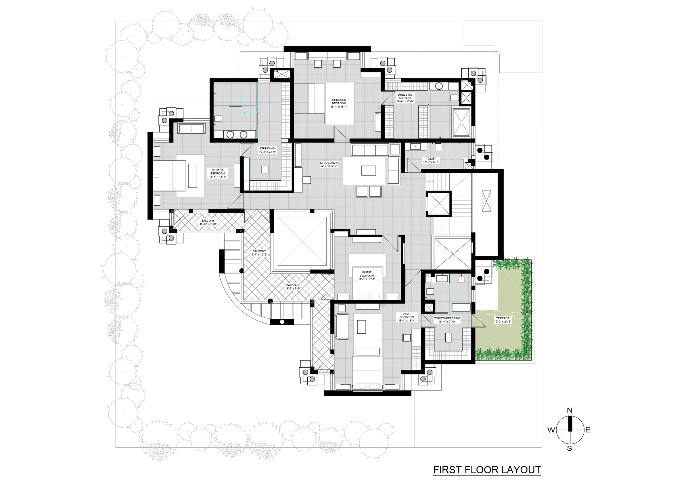 First Floor Layout