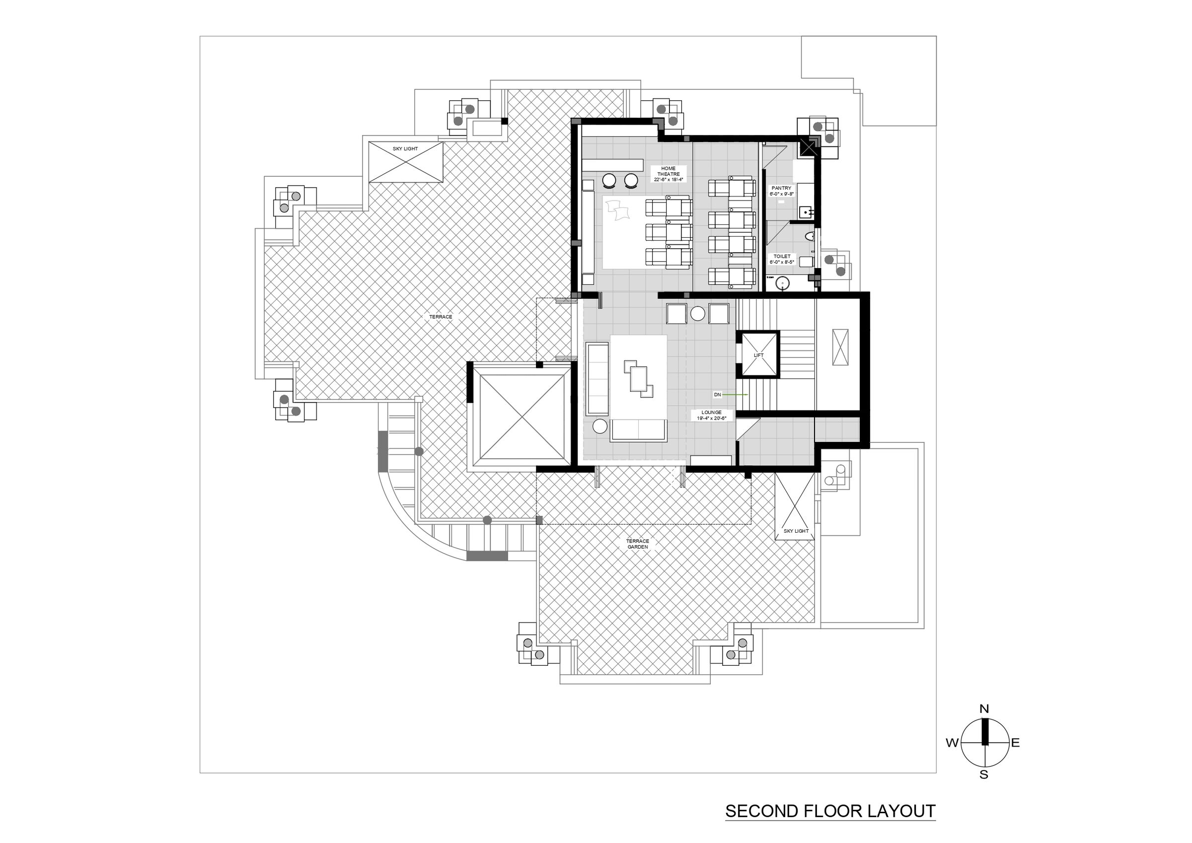 Second Floor Layout