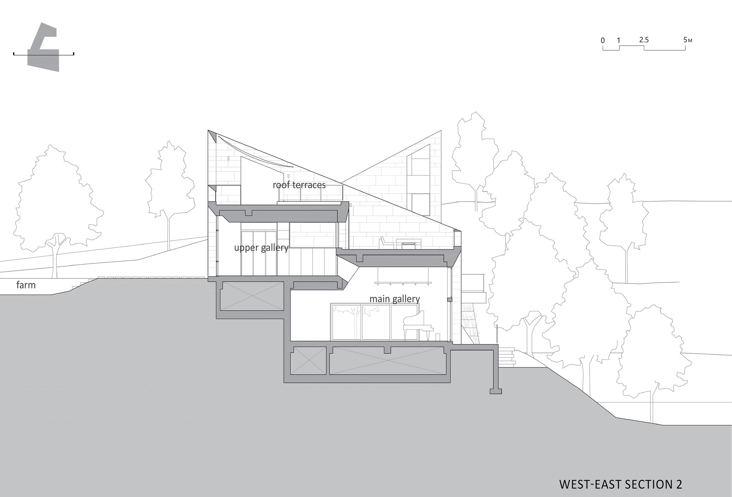 Section east-west 2