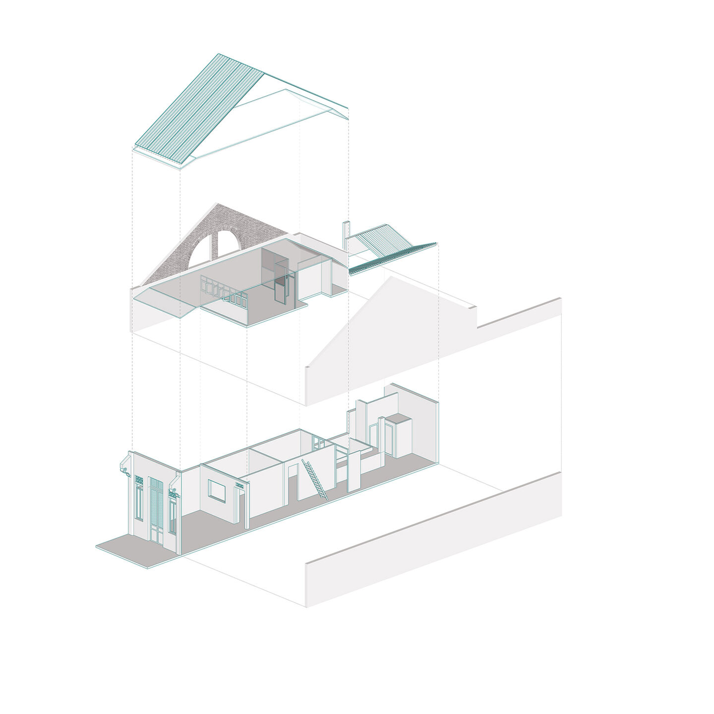 EXISTING AXONOMETRIC