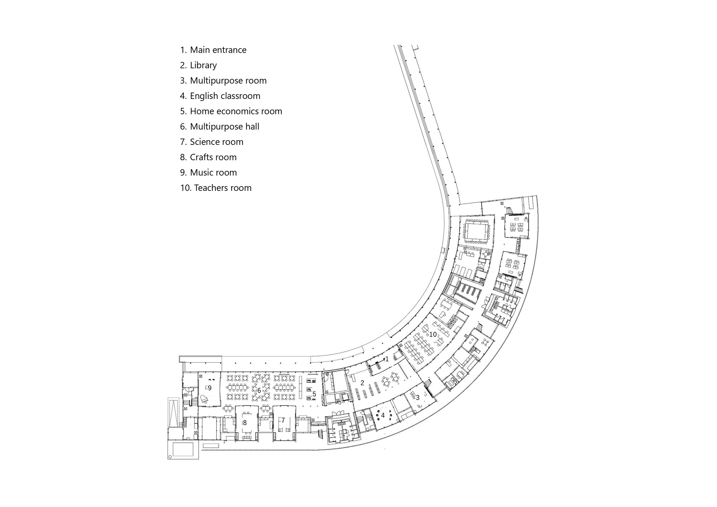 First floor plan