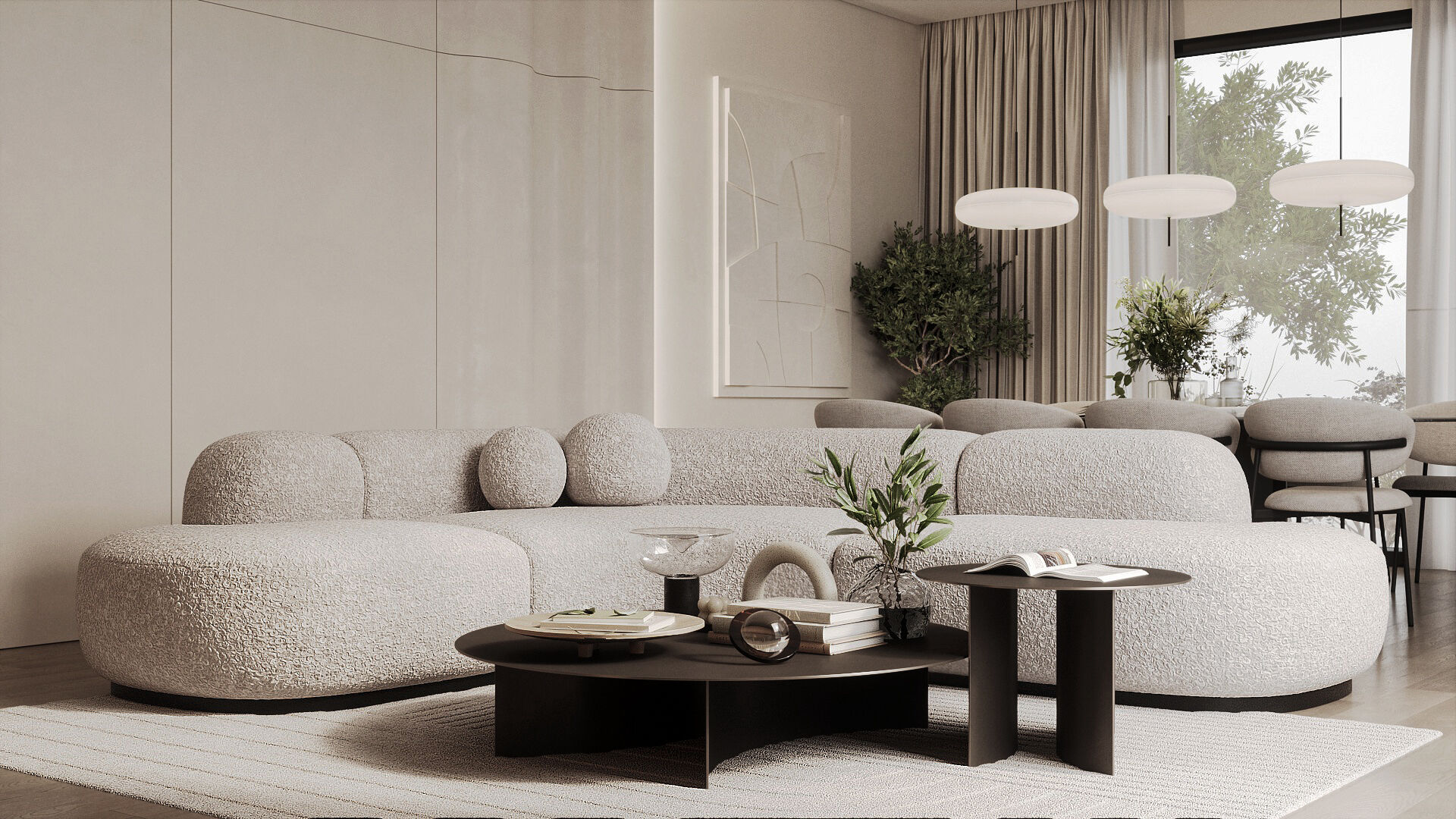 Living room. Sofa group