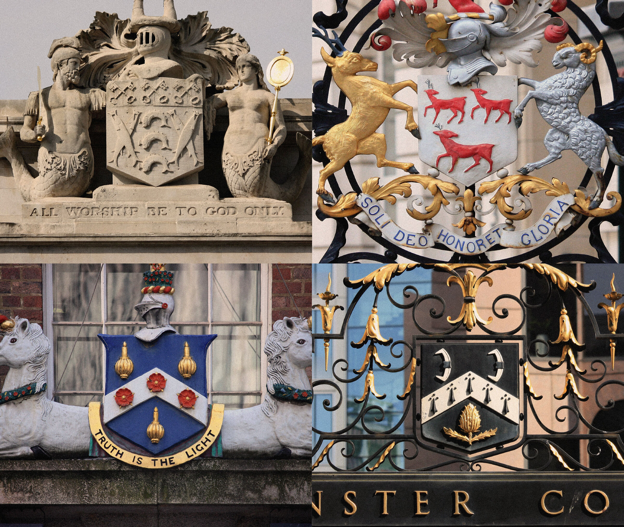Example Coat of Arms around the City of London