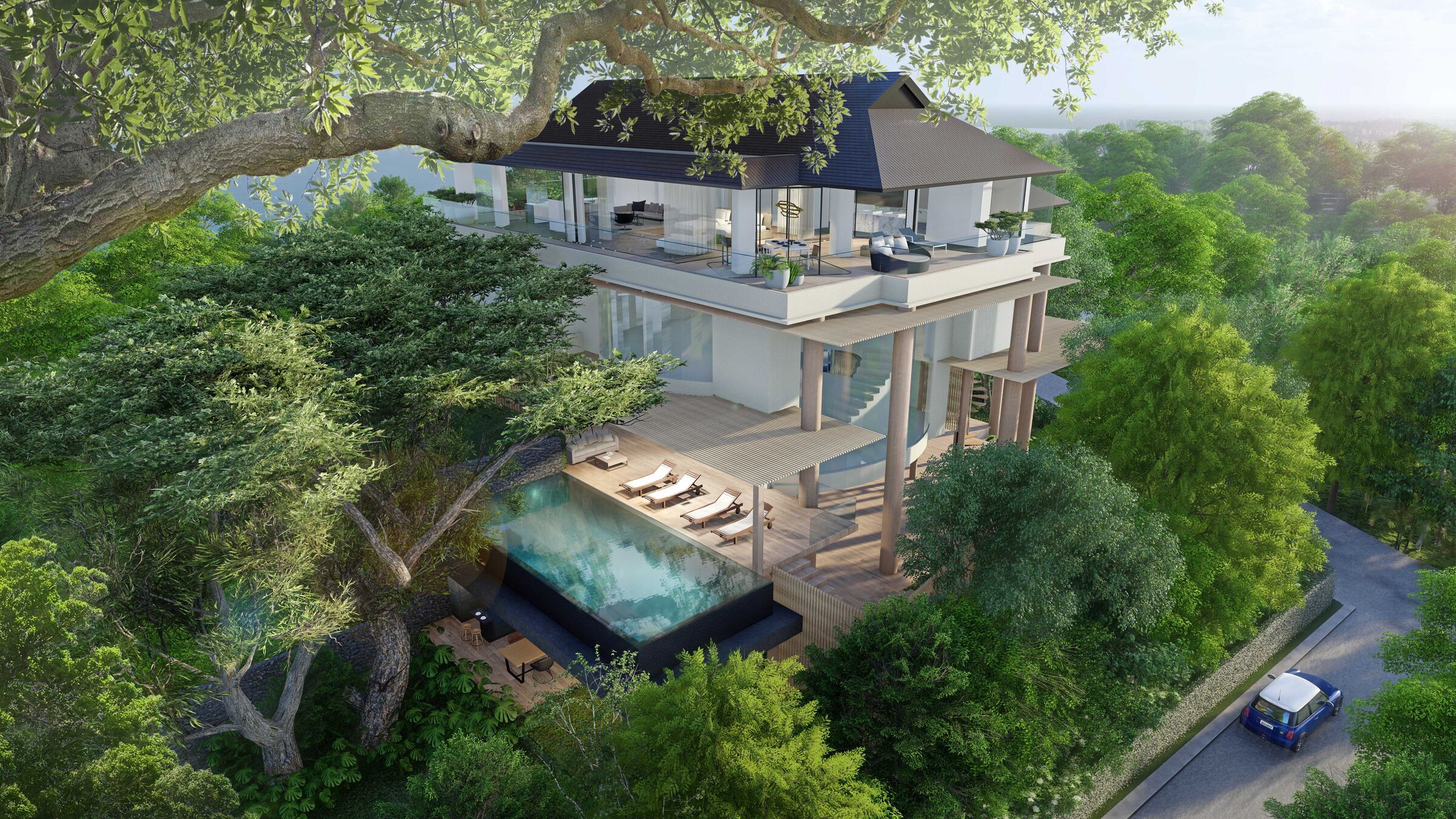The Elevated Swimming Pool