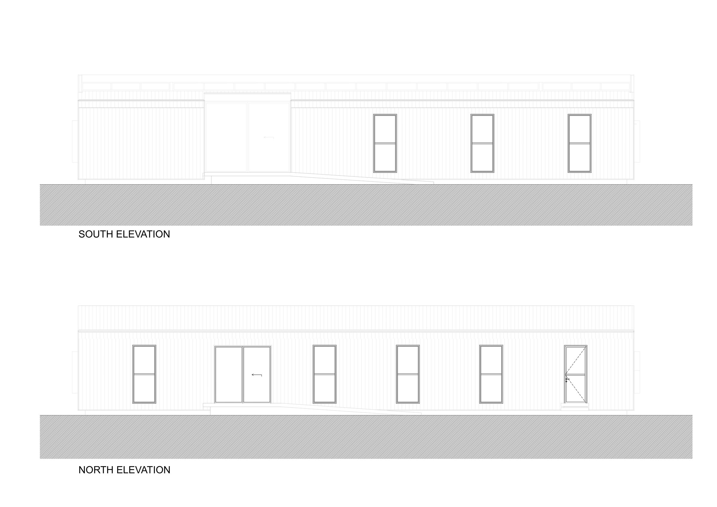 North and South Elevation