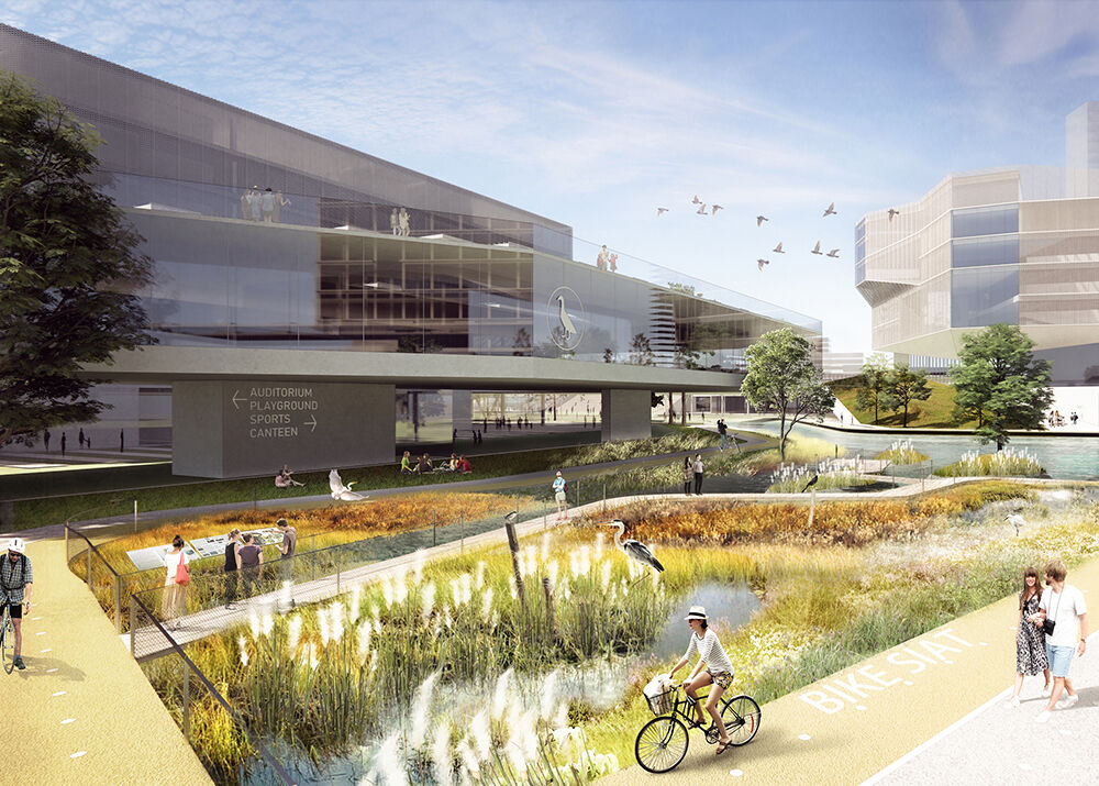 The water system as the core of the public space