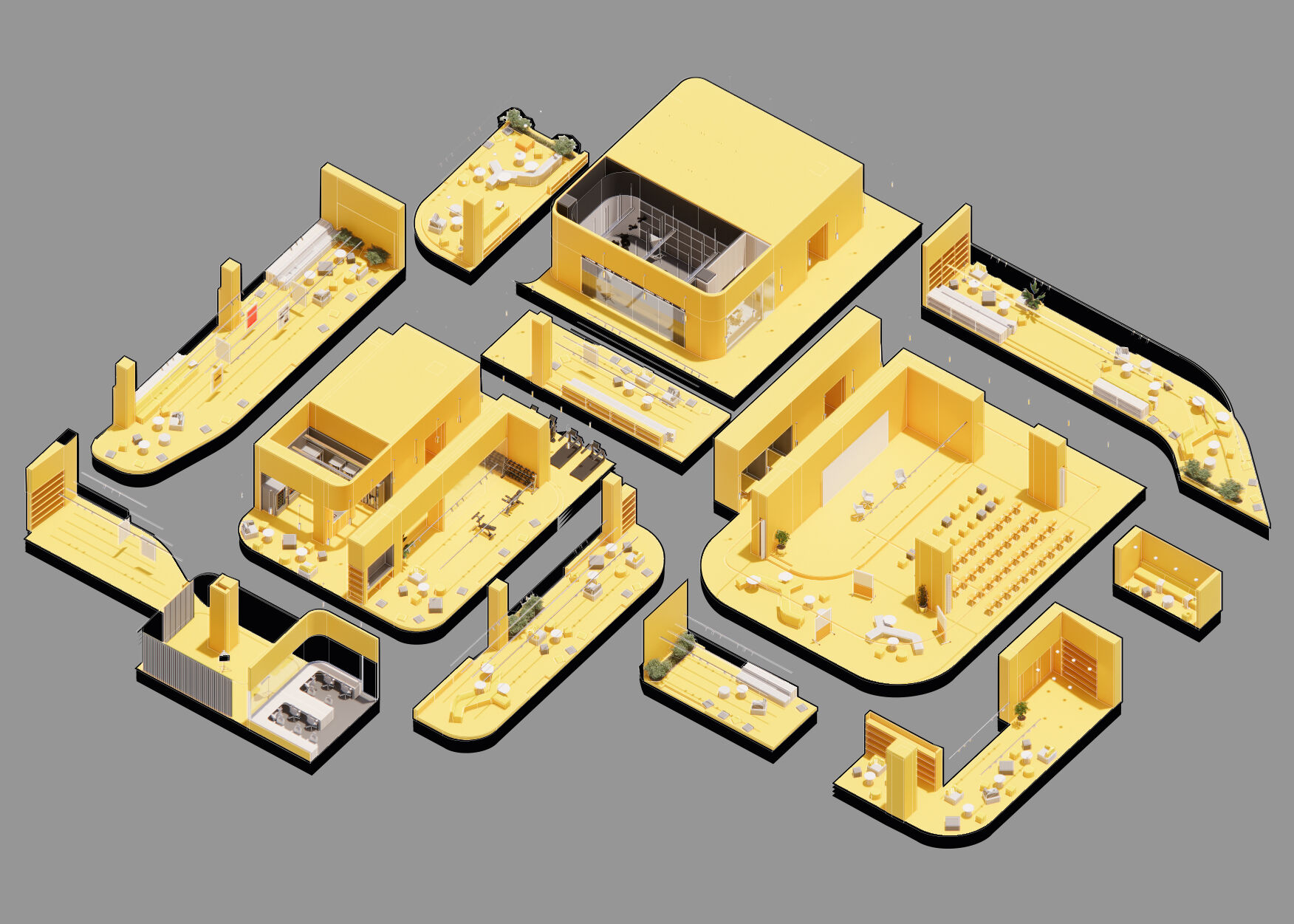 Atlas of the new inserted programmatic nodes