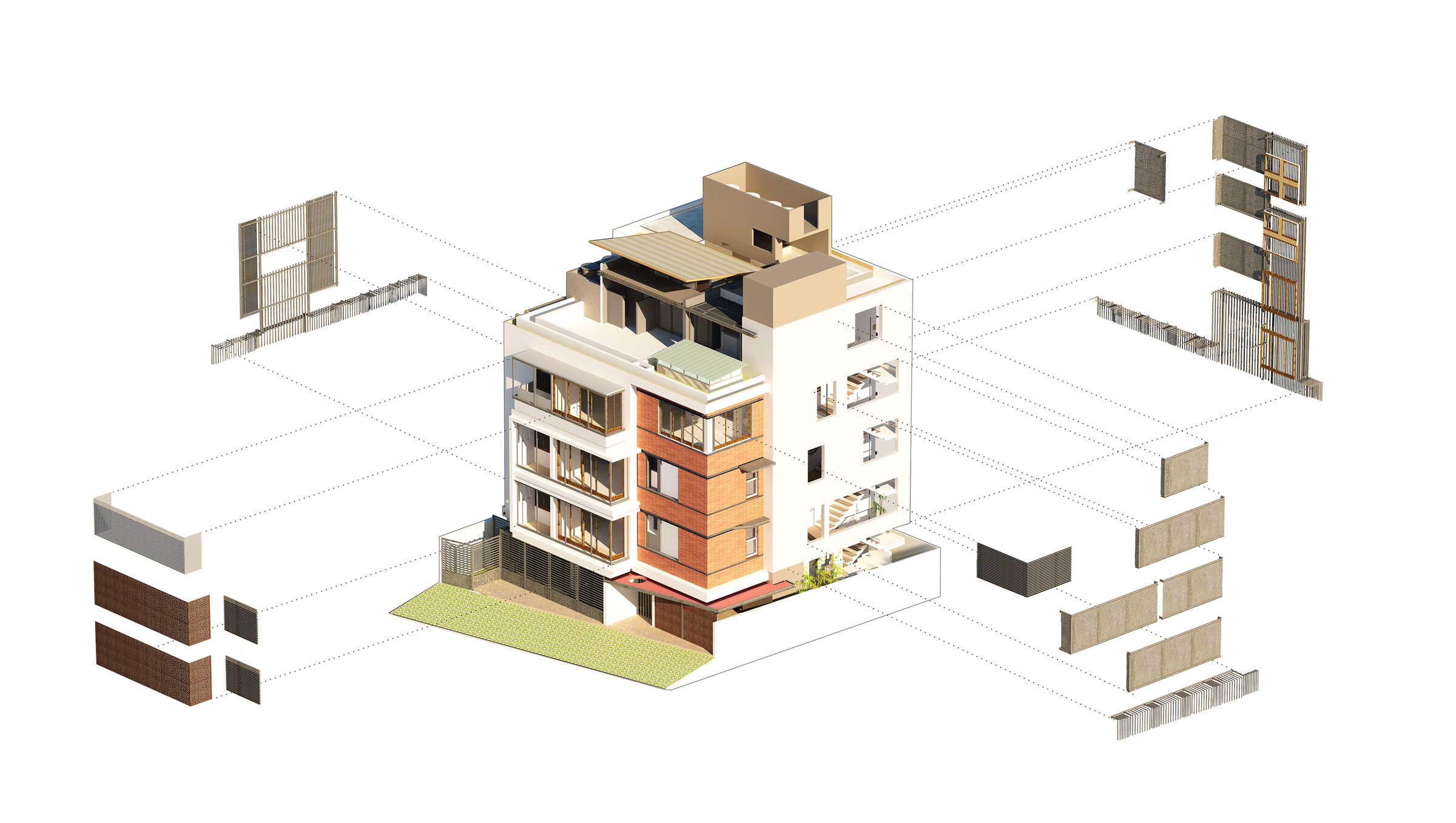 Facade Exploded View