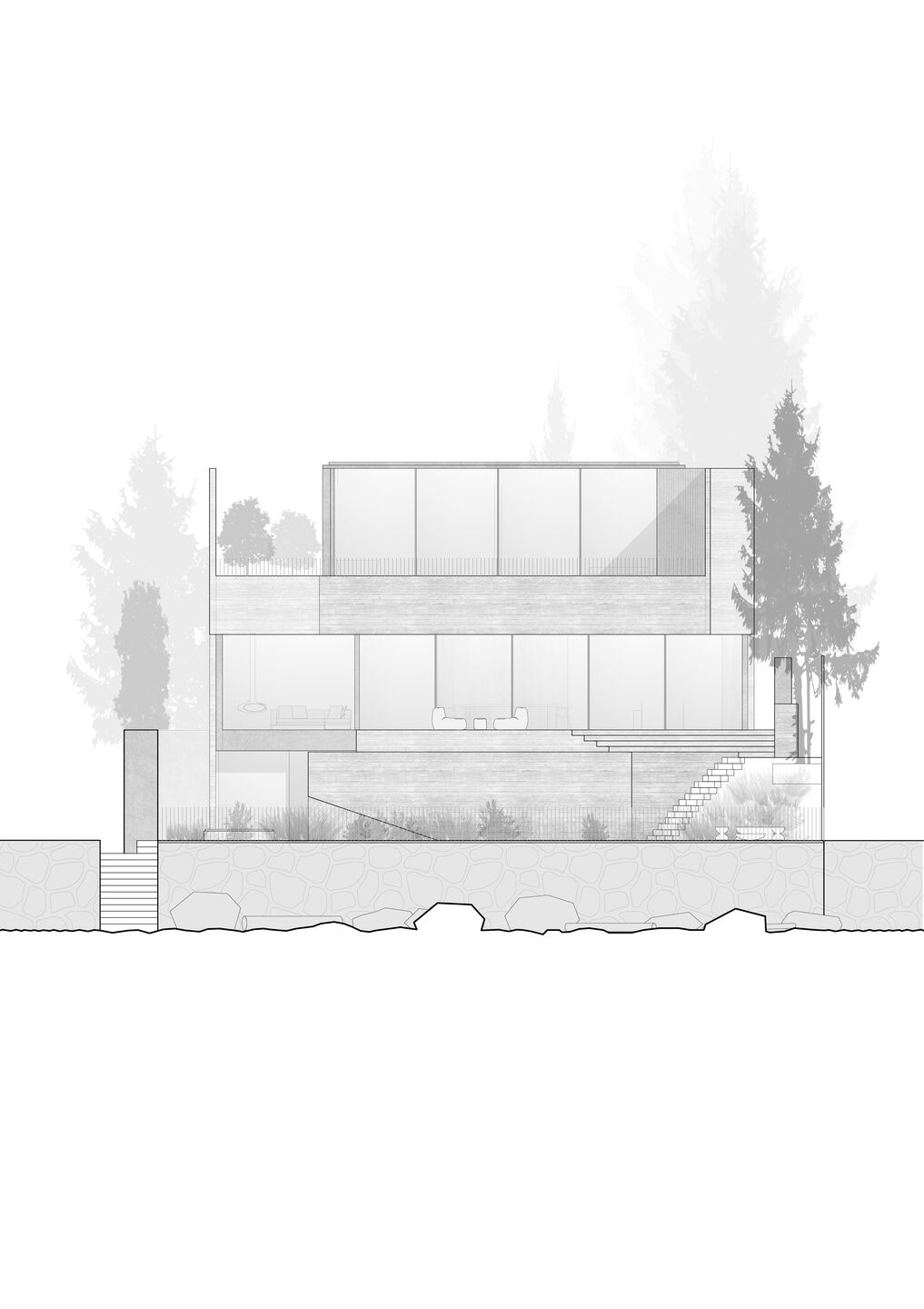 south elevation