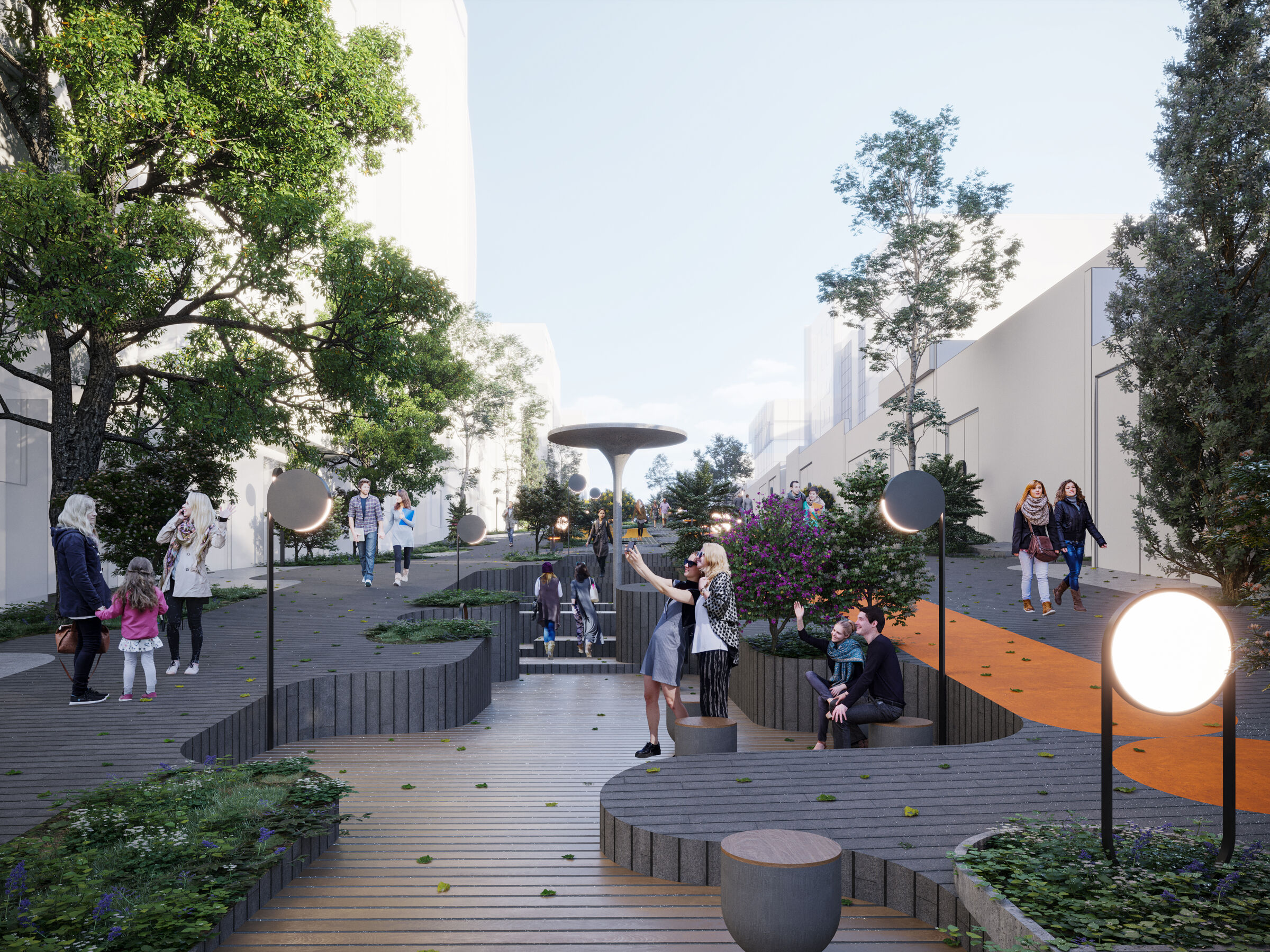 Gathering area - Palizvani Street