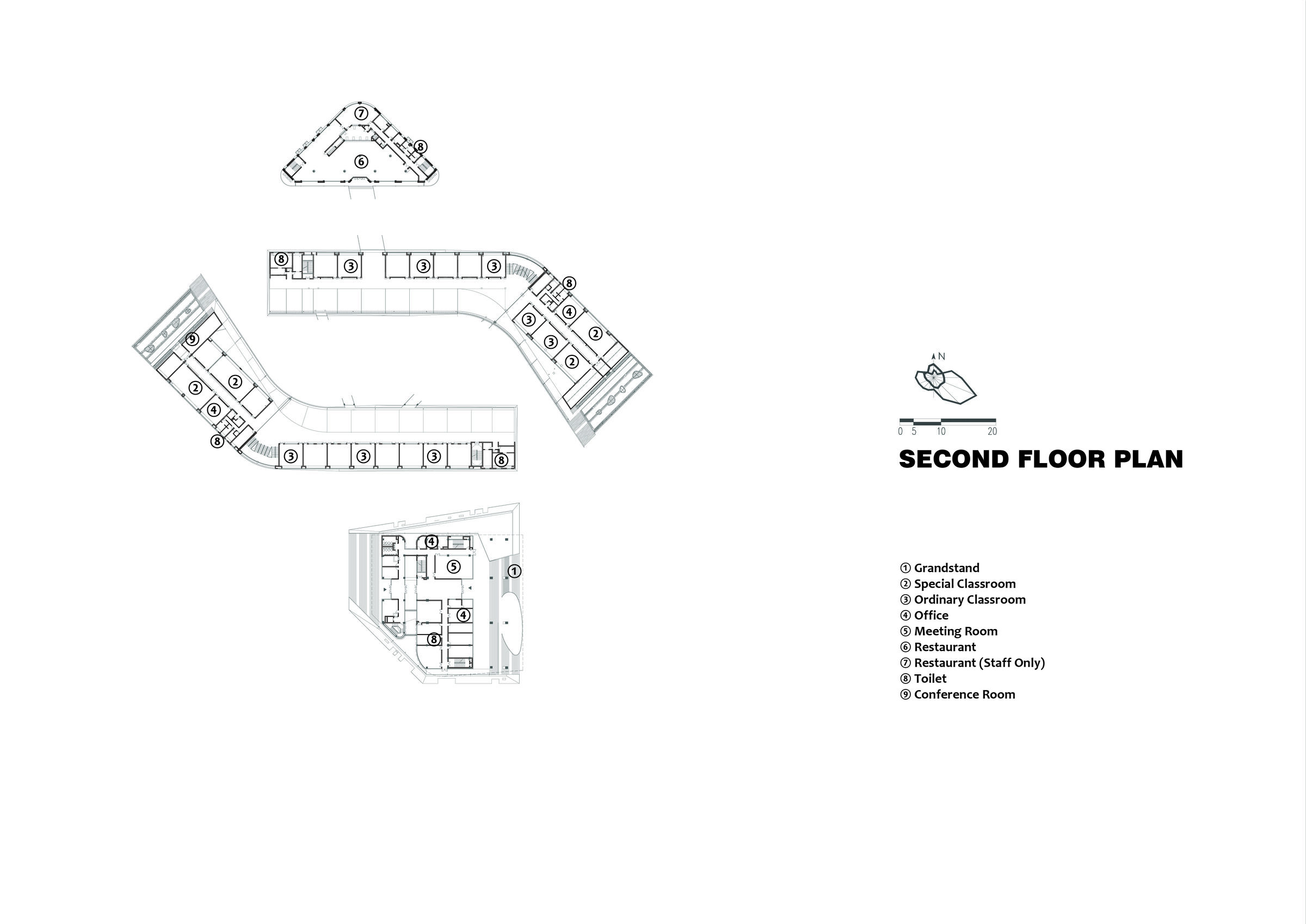 Second floor plan
