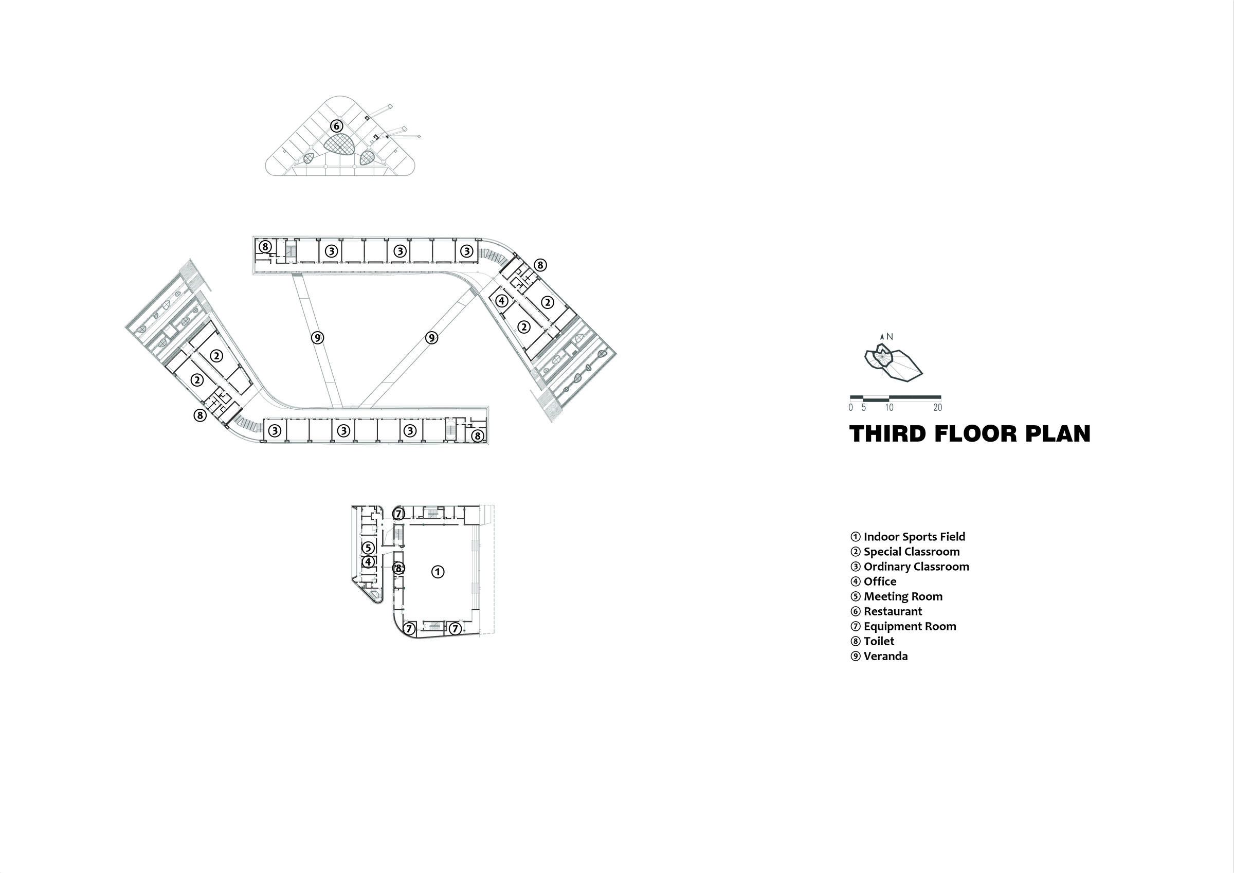Third floor plan