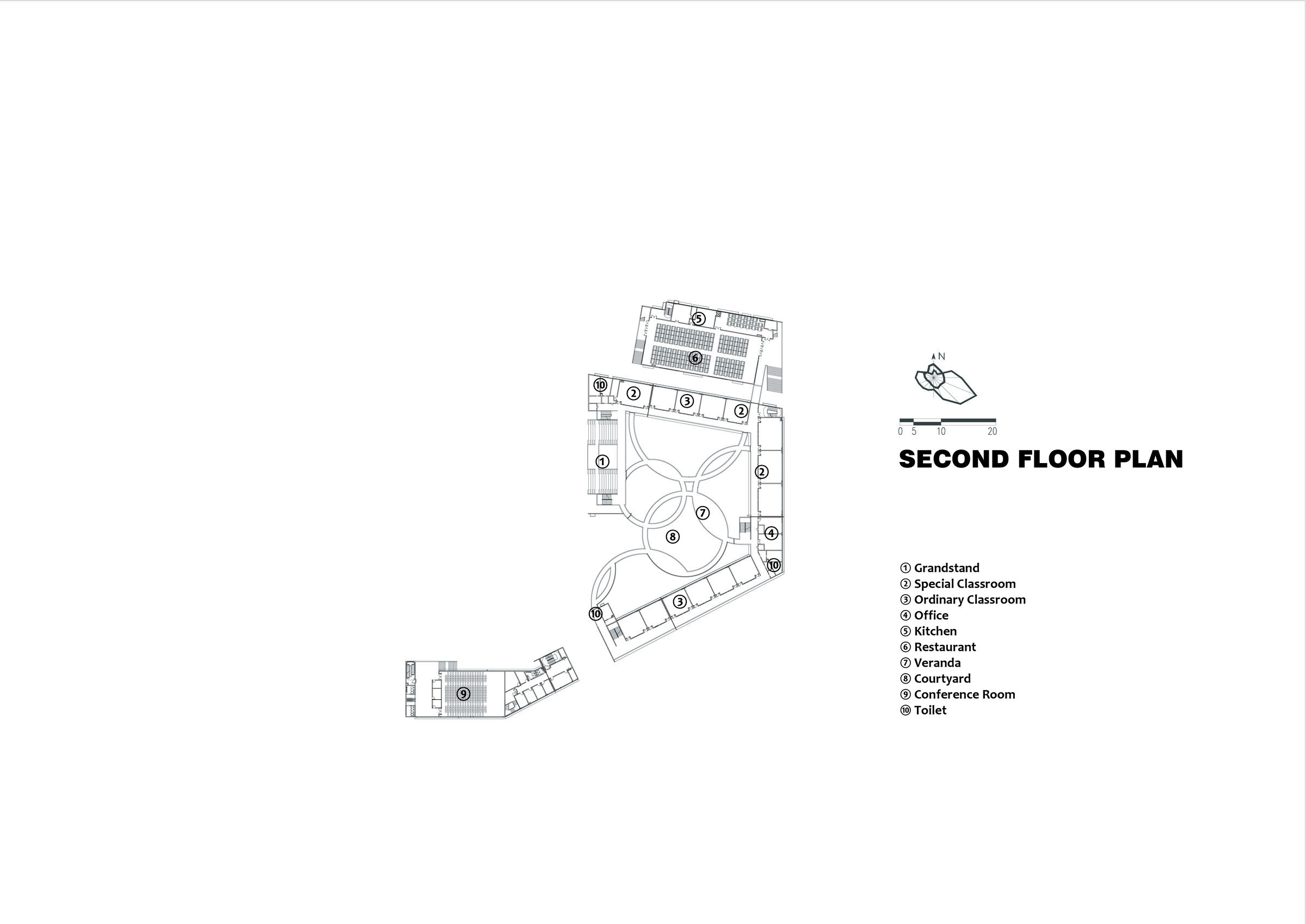 Second floor plan