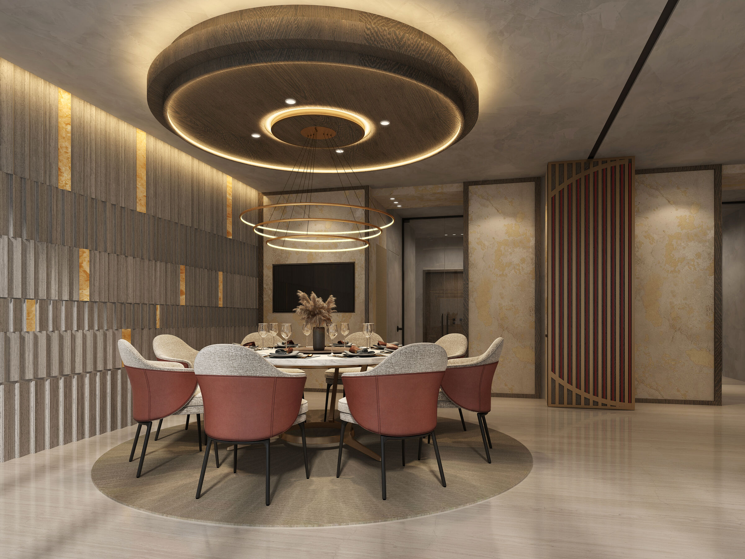 Chinese Restaurant_Private Dinning Room (opened partition wall)