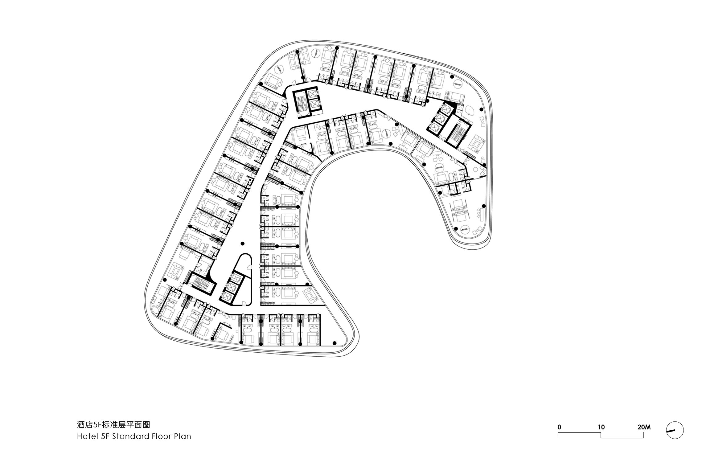 Hotel Standard Floor Plan