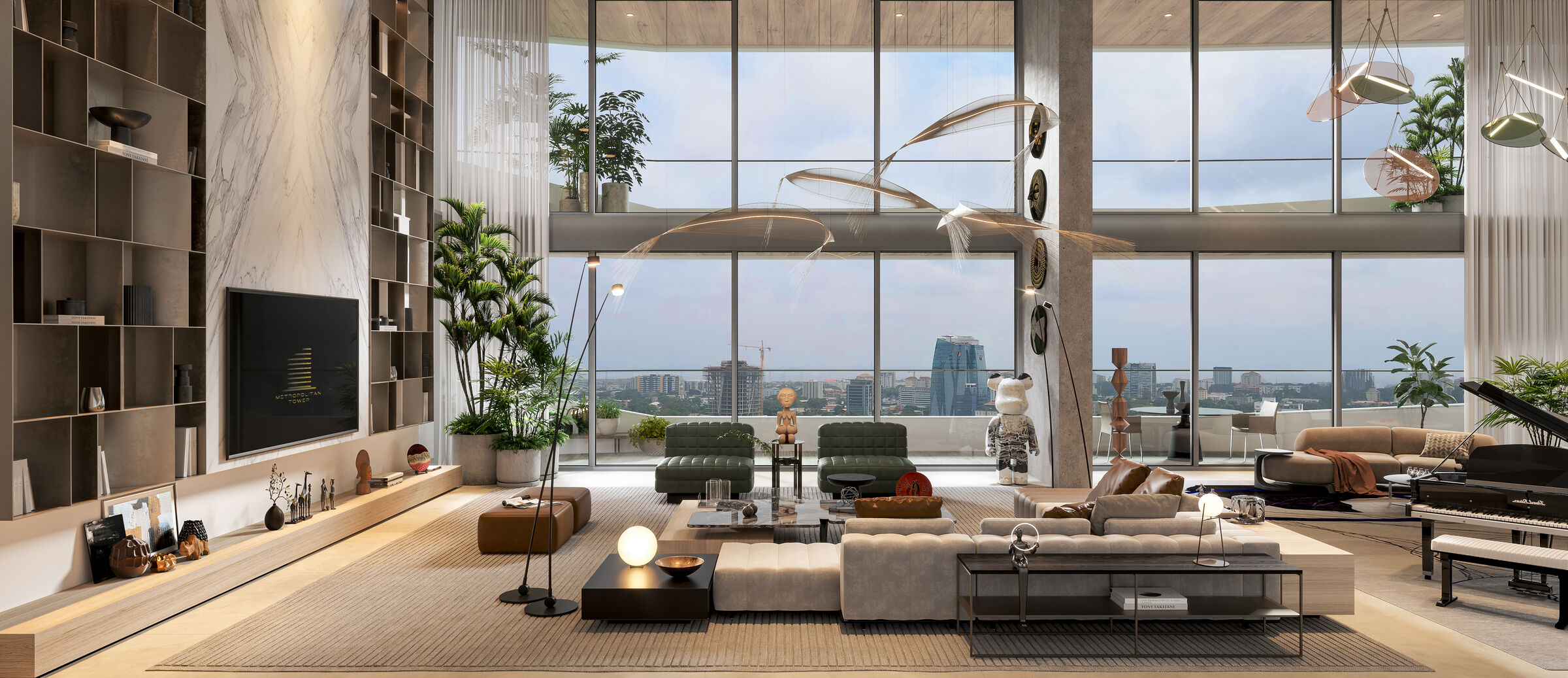 Metropolitan Towers - interiors