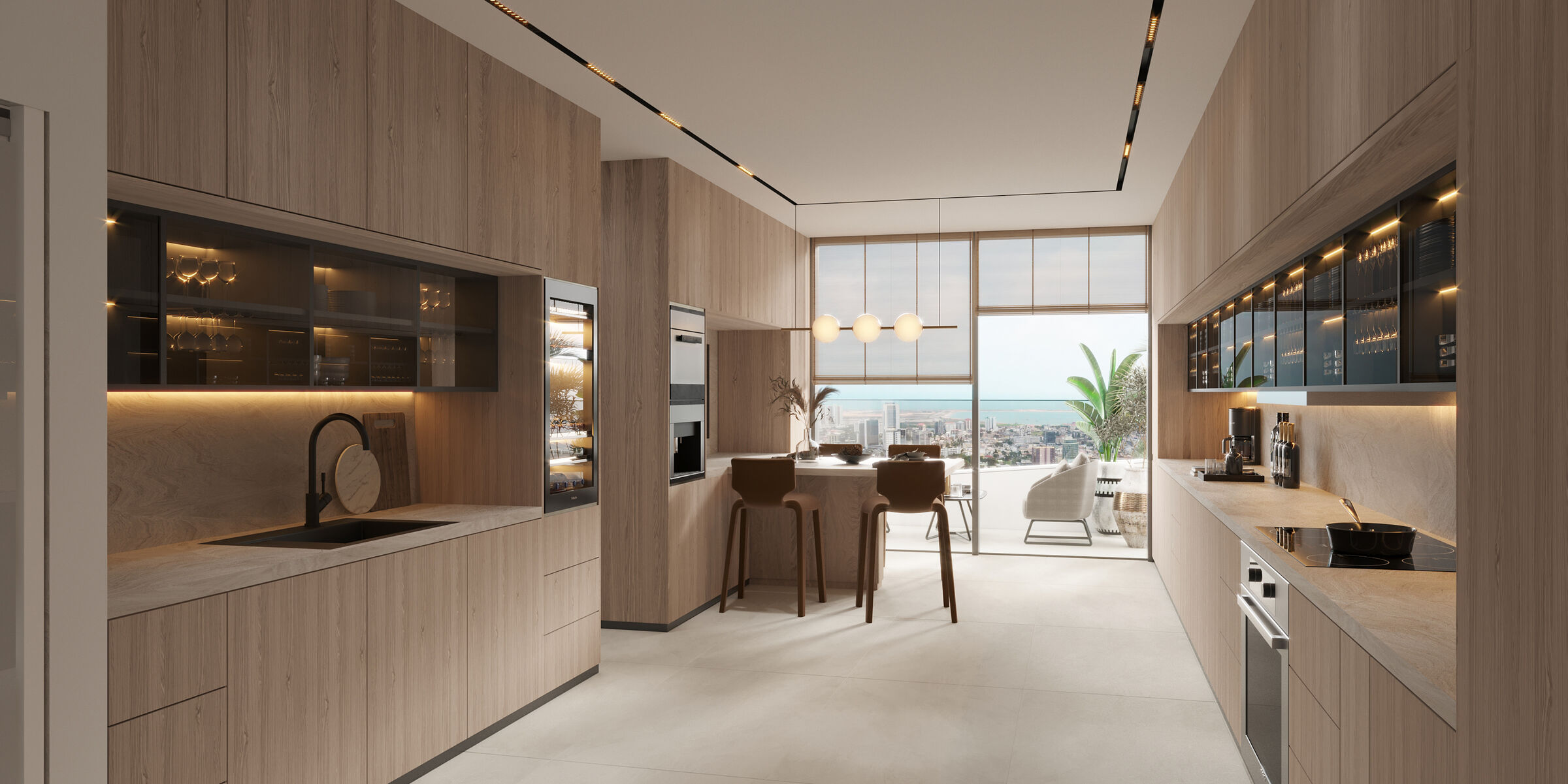 Metropolitan Towers - interiors