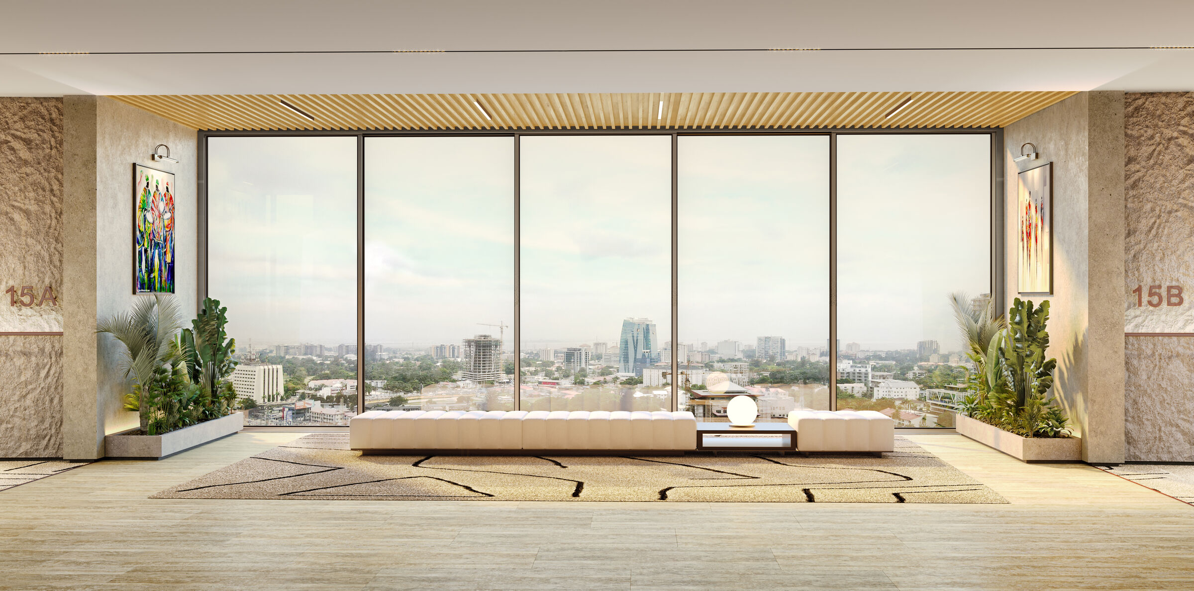 Metropolitan Towers - public areas