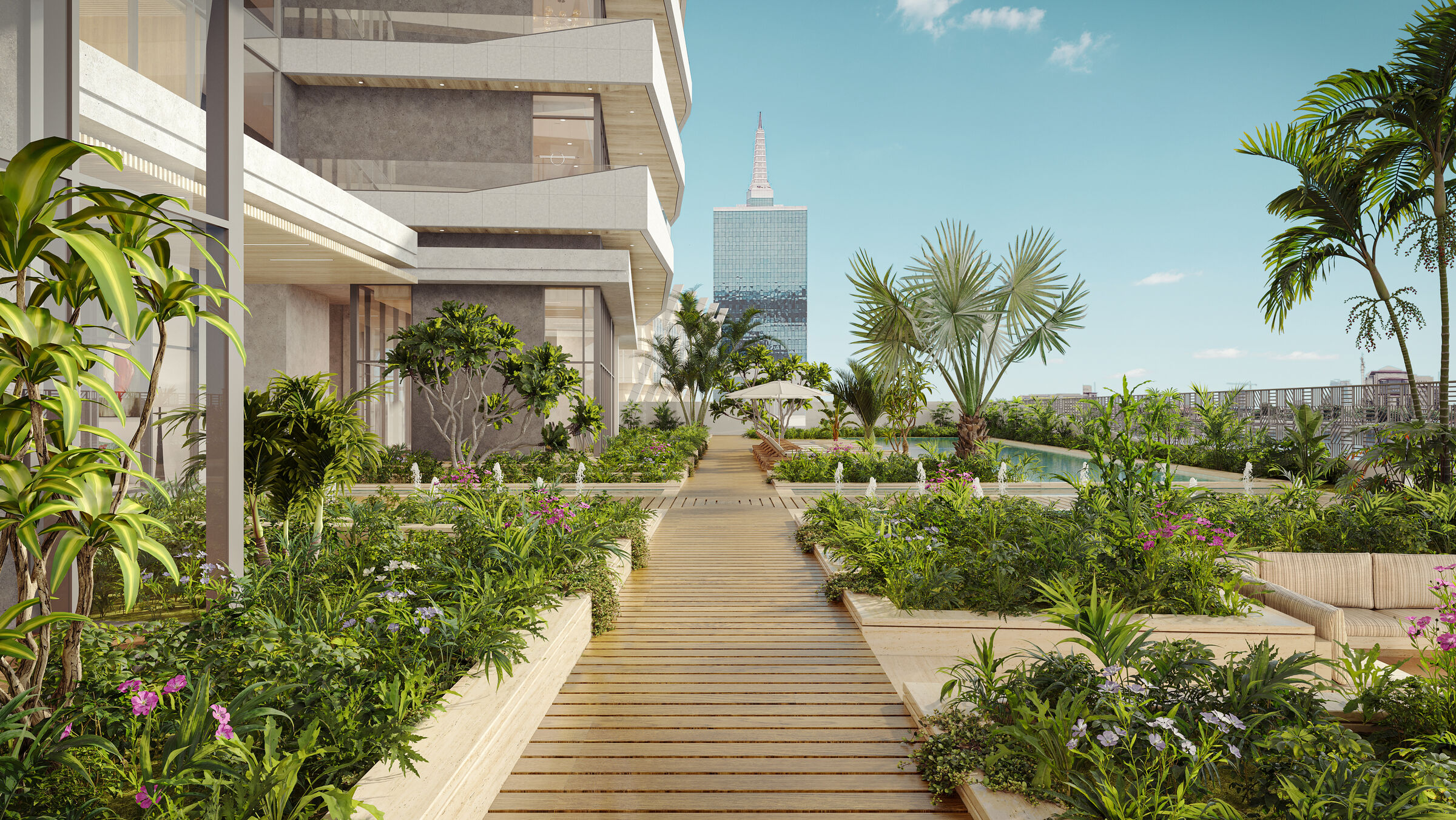Metropolitan Towers - landscape