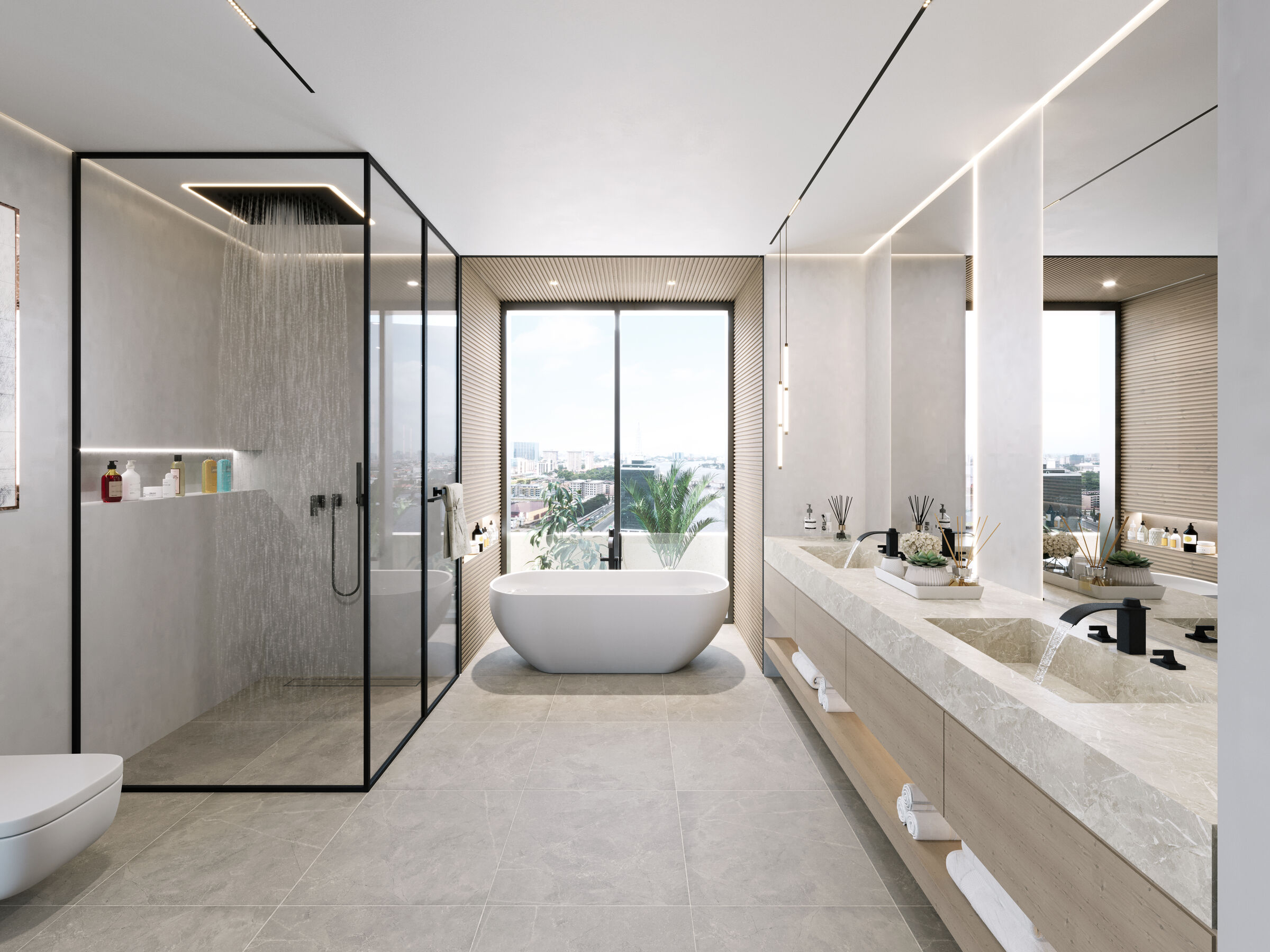 Metropolitan Towers - interiors